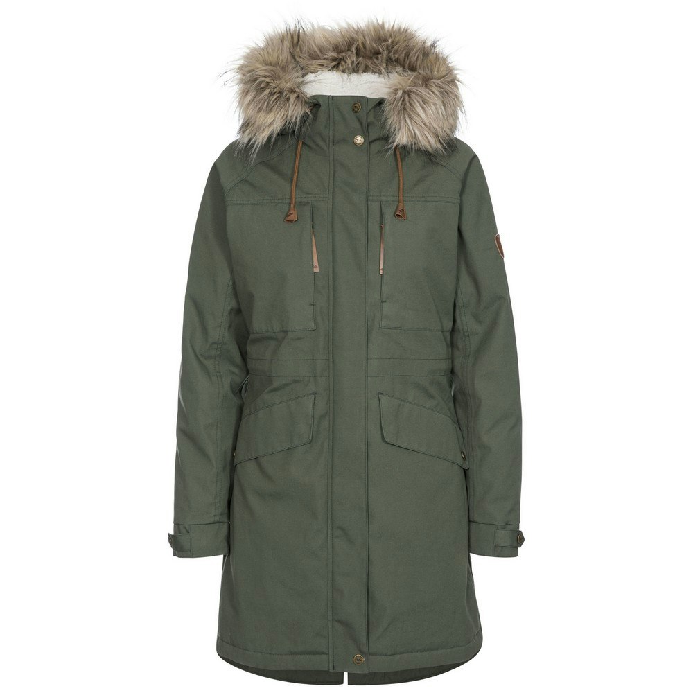 Trespass Women's Faithful Waterproof Jacket - Basil - Basil - Small