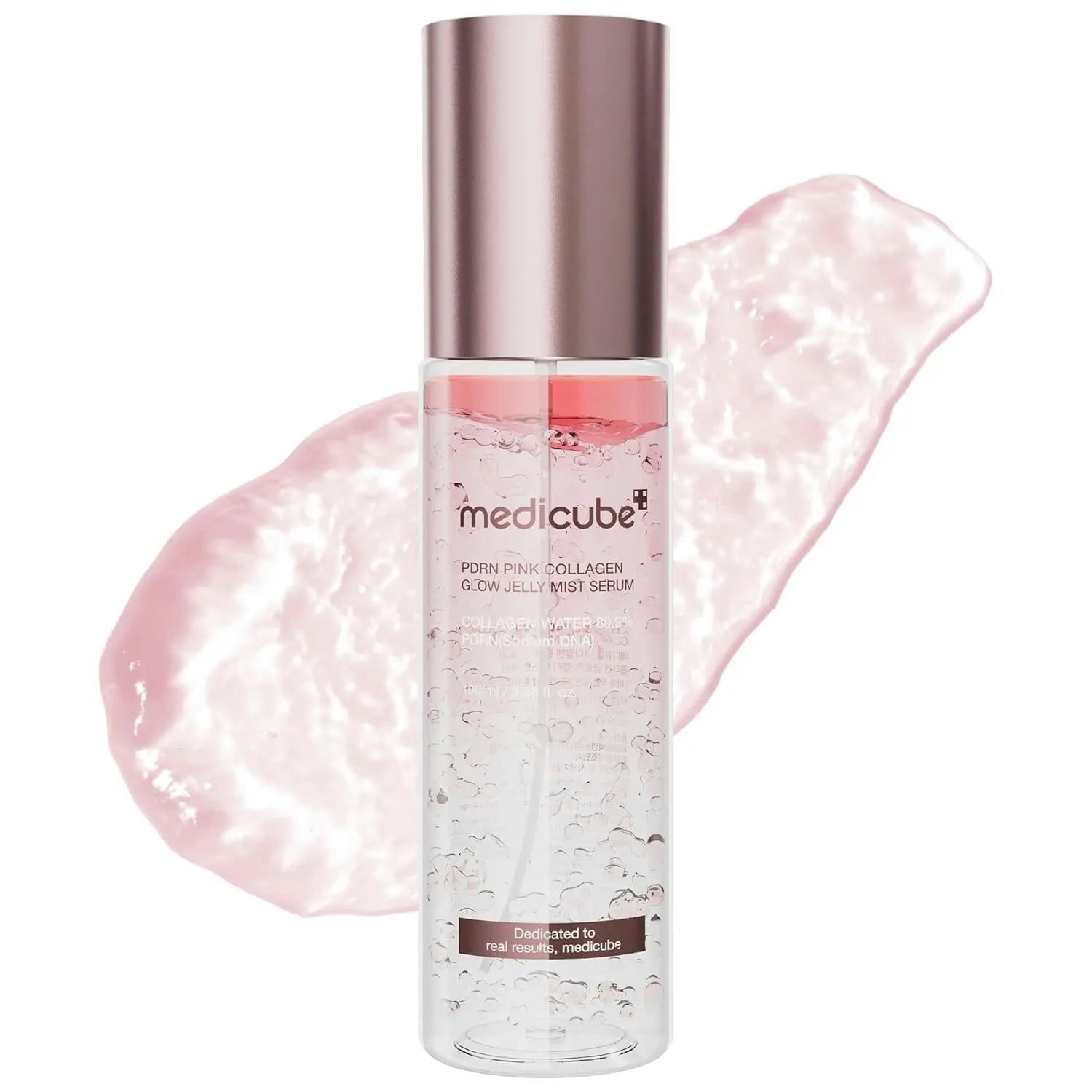 Medicube Pink Pdrn Collagen Glow Jelly Mist Serum 100Ml