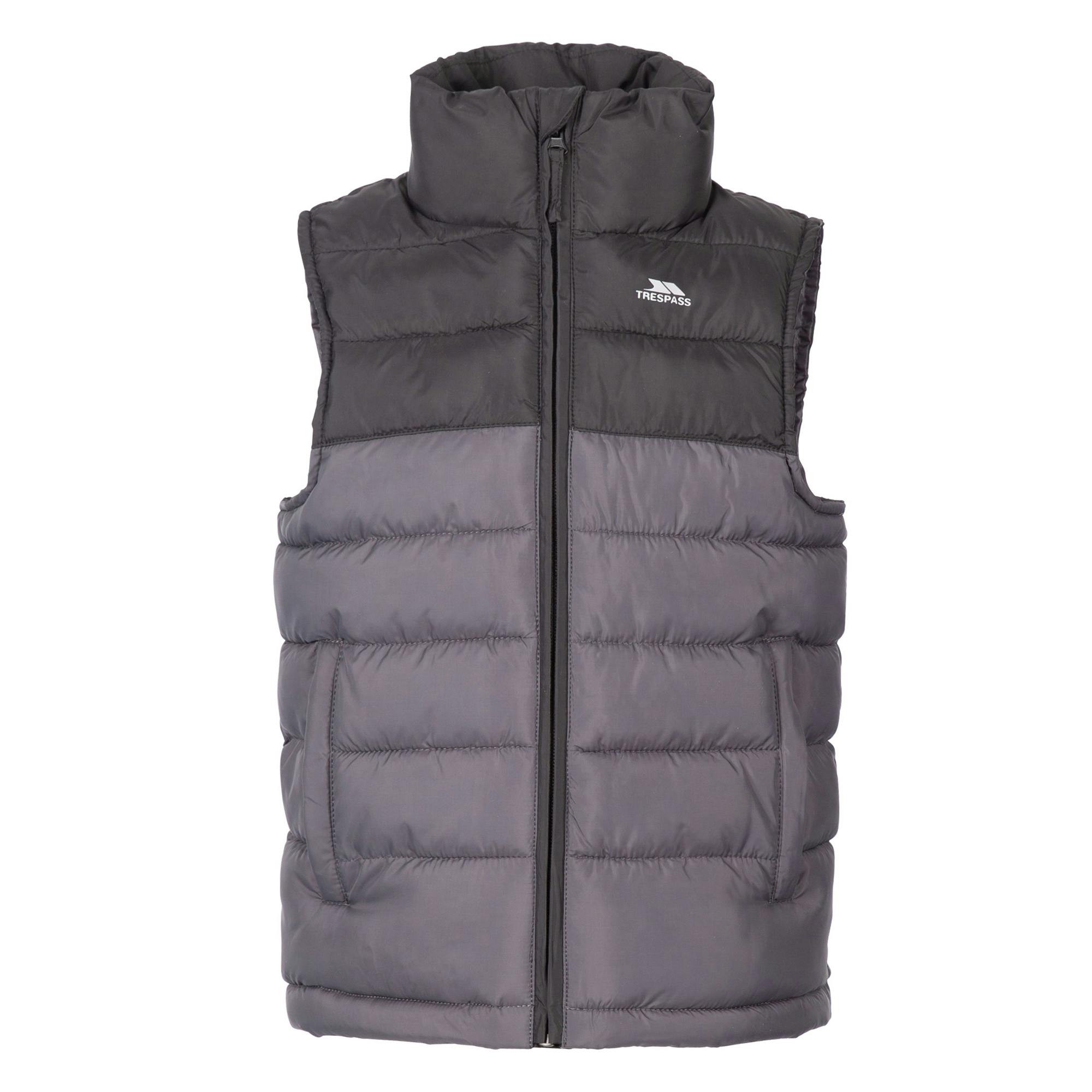 Trespass Unisex Kids Black Oskar Gilet In | Size: 3-4 Years - Image 3