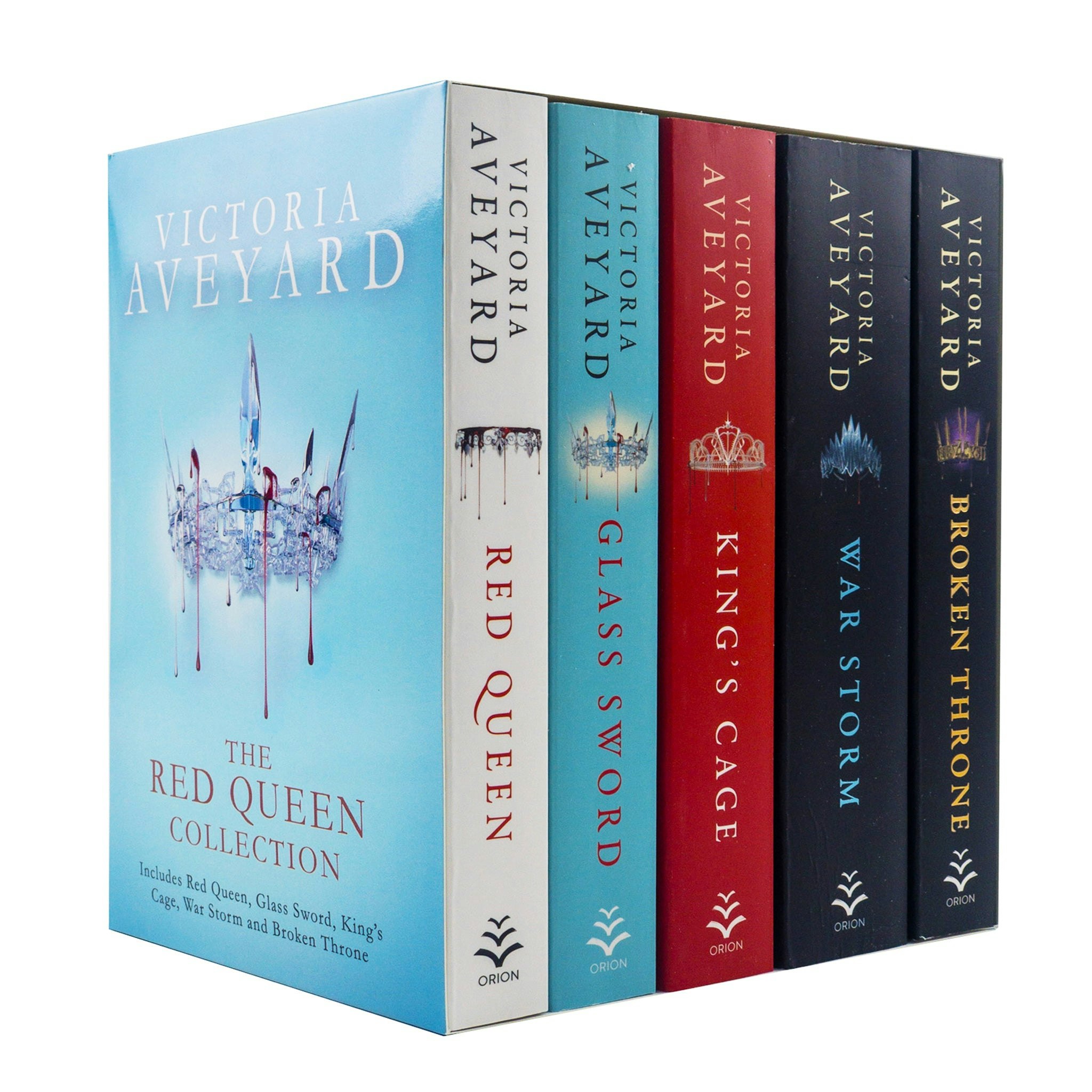 Orion Publishing Co Girls Red Victoria Aveyard Queen Series 5 Books Collection Set - Fiction - Paperback - Image 2