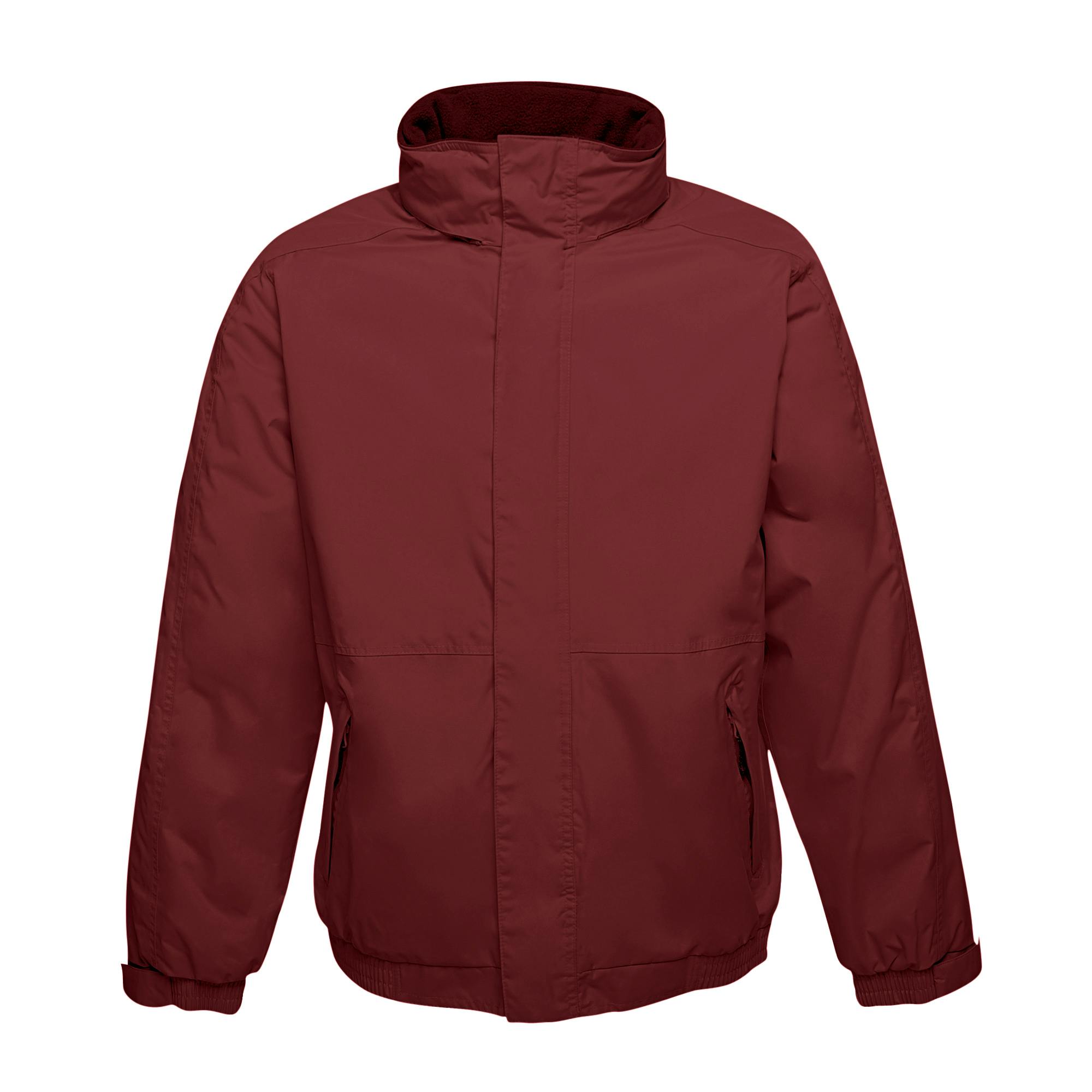Regatta Men's Burgundy Dover Waterproof Windproof Jacket - / - 3XL - / - 100% Polyester
