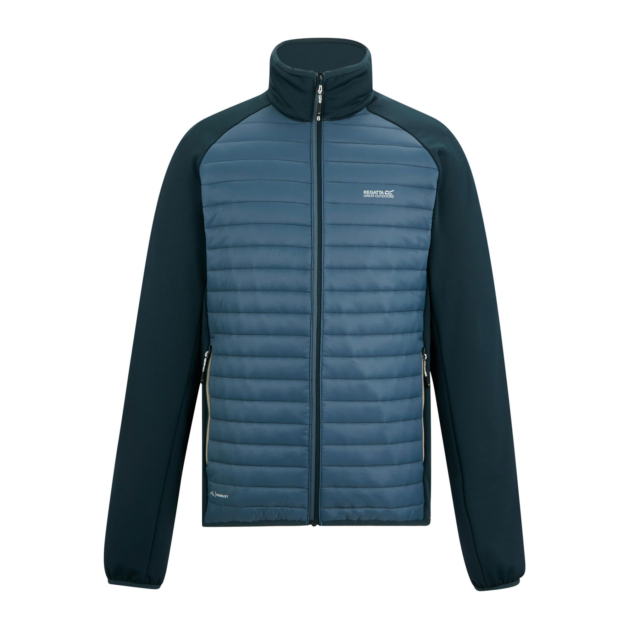 Regatta Men's Blue Clumber Hybrid Jacket - China /Night Sky - M - China /Night Sky - 100% Mixed