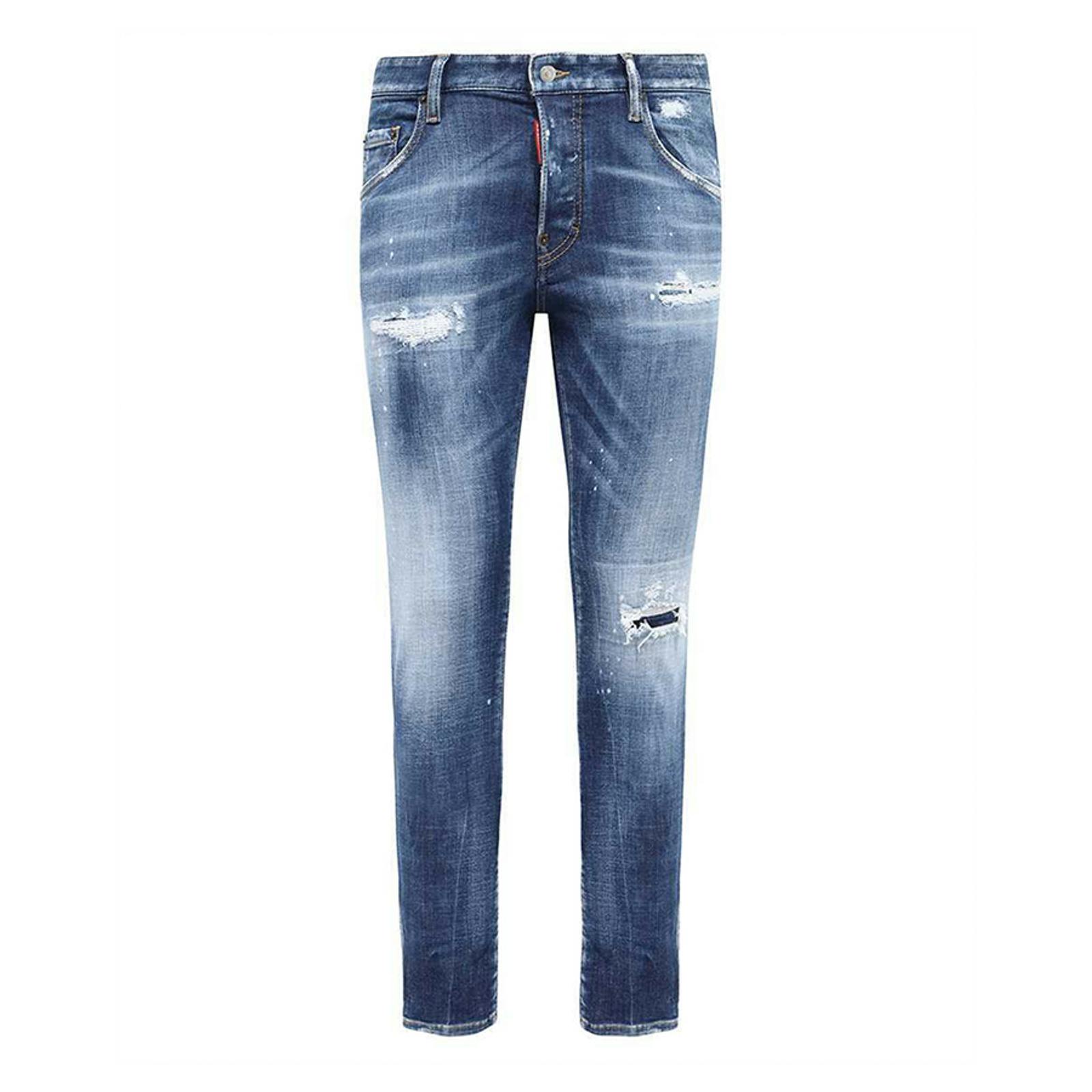 Dsquared Blue Cool Guy Basic Wash Jeans In - W26