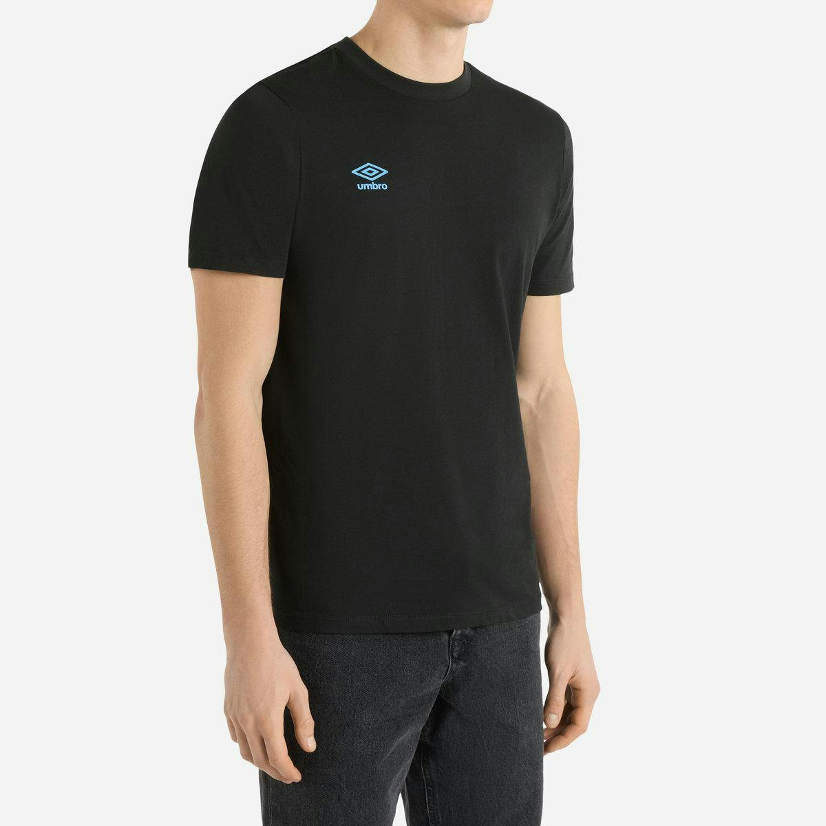 Umbro Men's Black/Blue Stadium T-Shirt - /Azure - /Azure - Xl