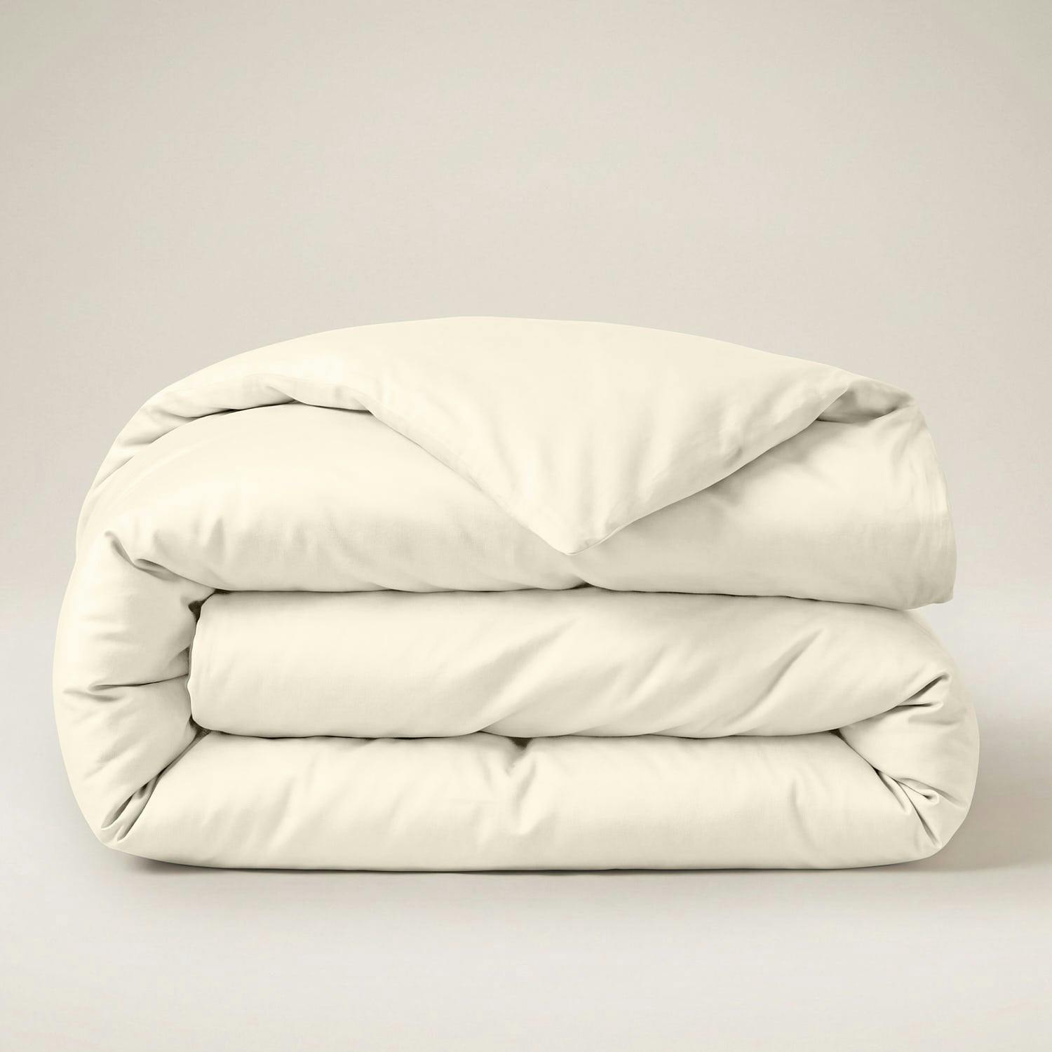 Bedable Cream Sateen Duvet Cover - King