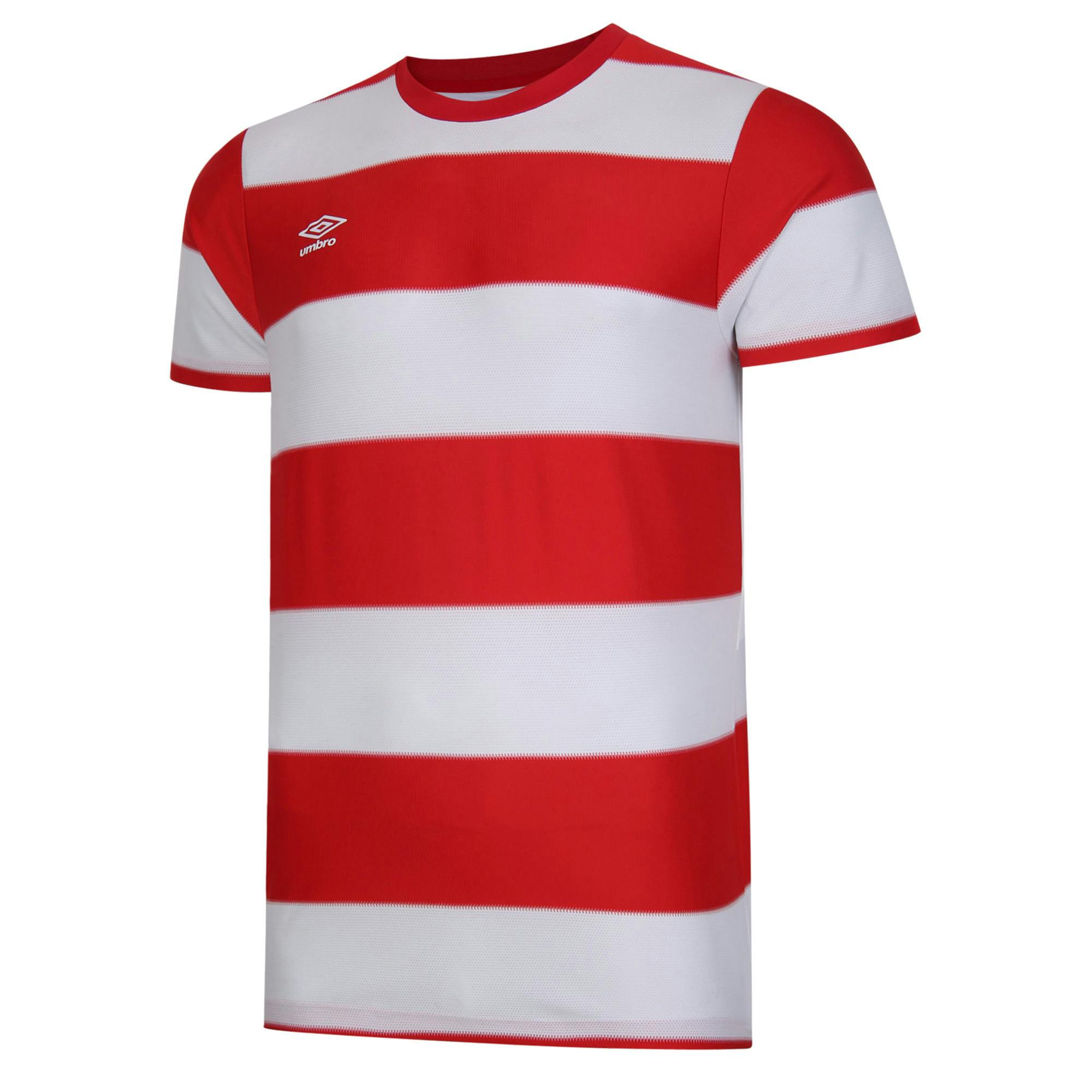 Umbro White Kids Triumph Jersey - Vermillion/ - 13 Years - Vermillion/ - 100% Polyester