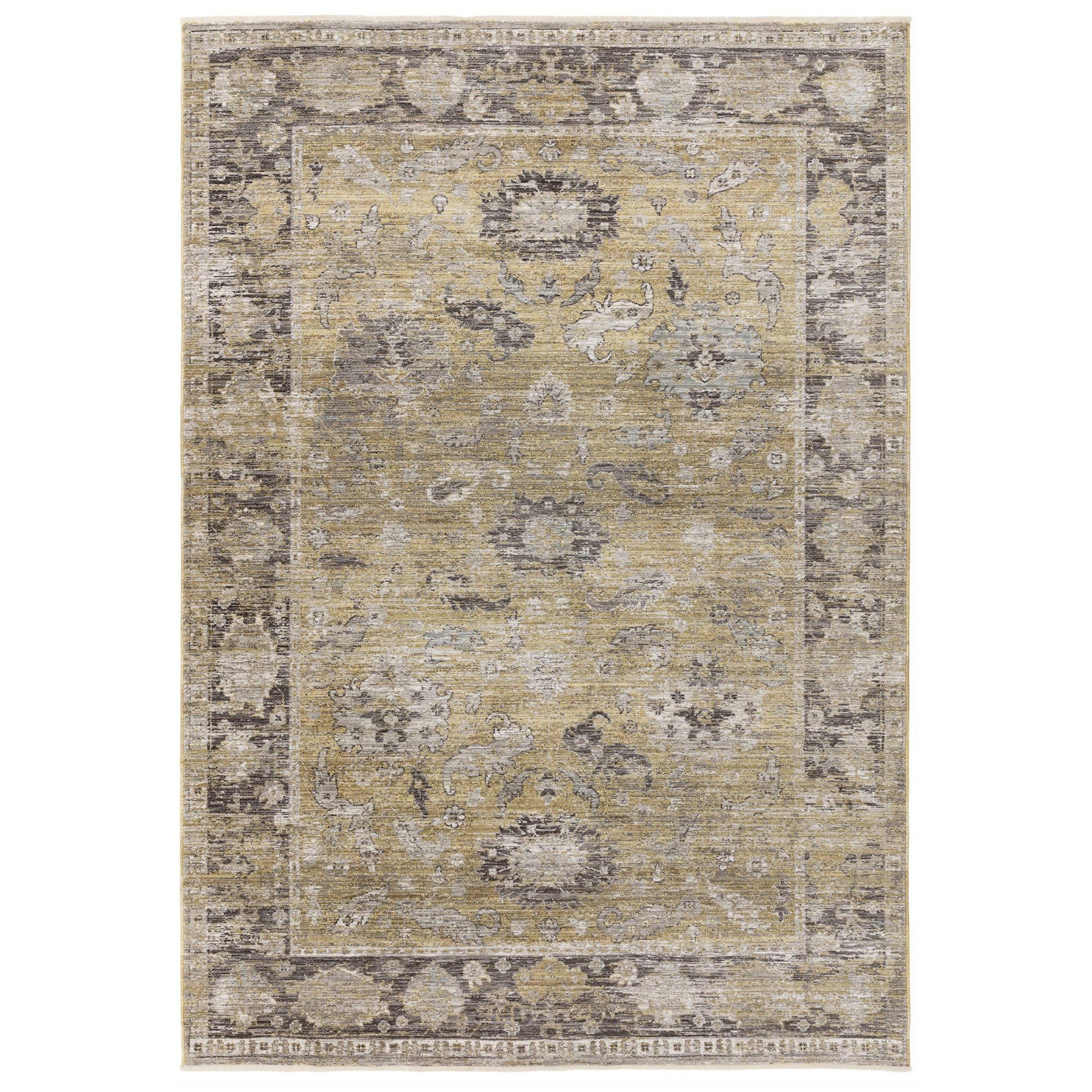 Asiatic Yellow Jasper Ja06 Traditonal Rug - 120X160cm