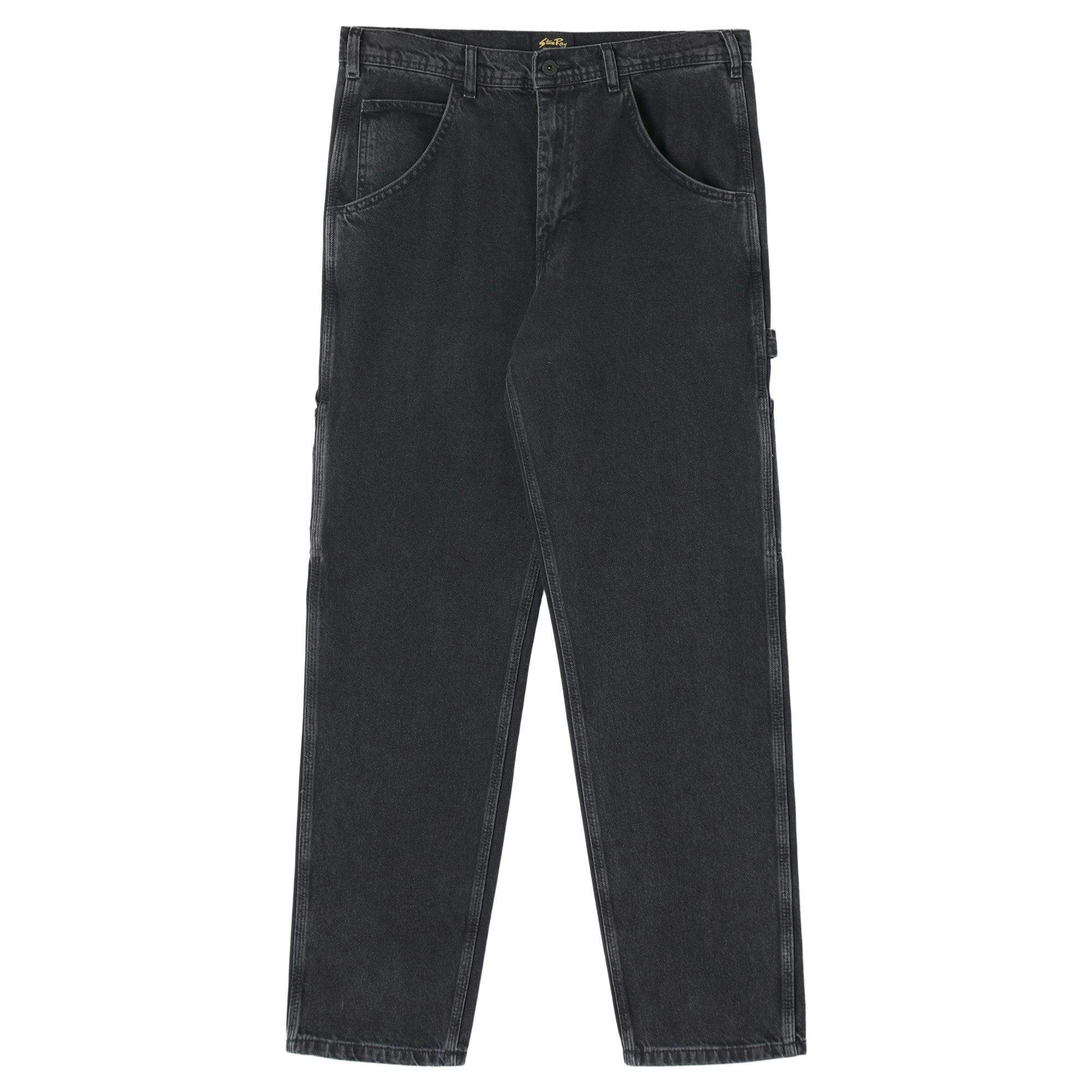 Stan Ray Black 80S Denim Painter Pant - Stonewash Denim - 34