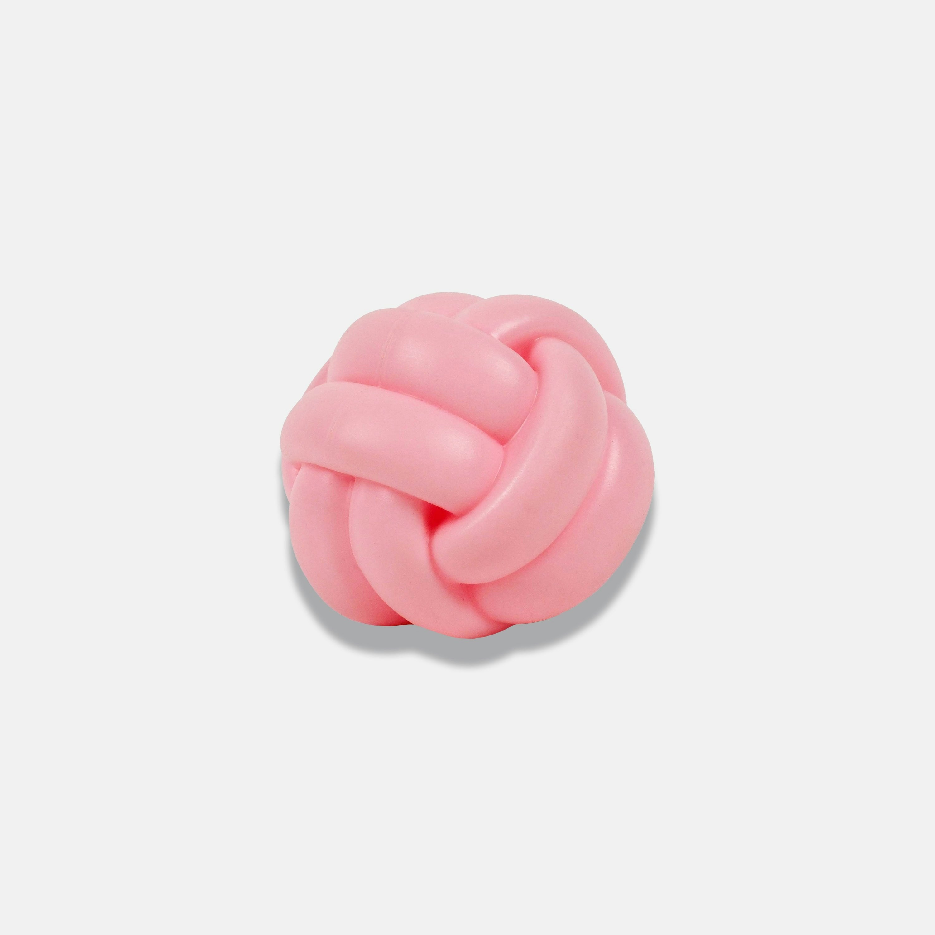 Barc London Pink Knotball Squeaky Dog Toy