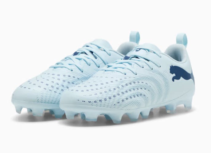 Puma Boys Blue / Girls Football Boots Future 9 Fg / Ag 108723 - Uk 1.5 Eu 34