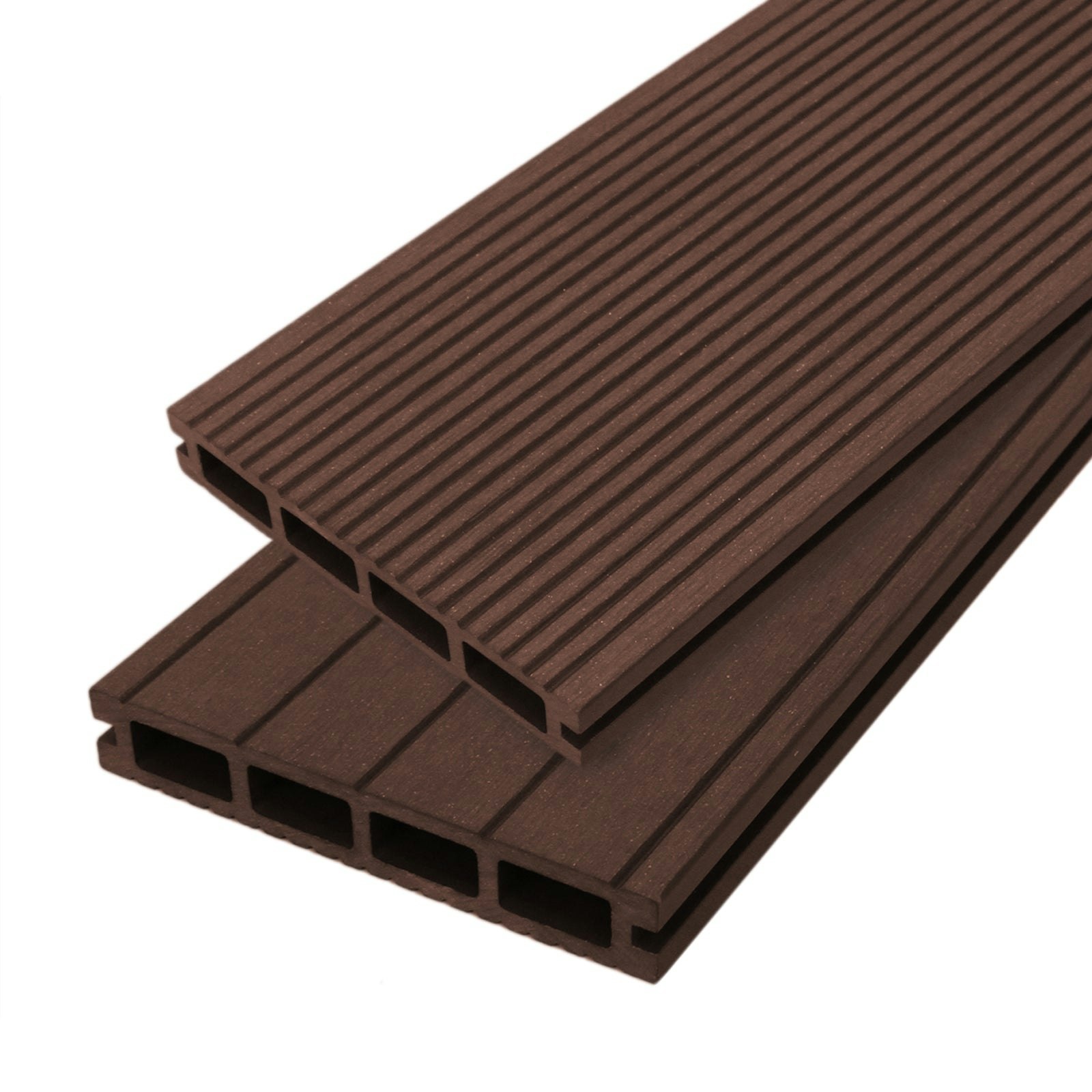 Rackhams Brown Jardí Composite Decking - 6 Sqm - Conker