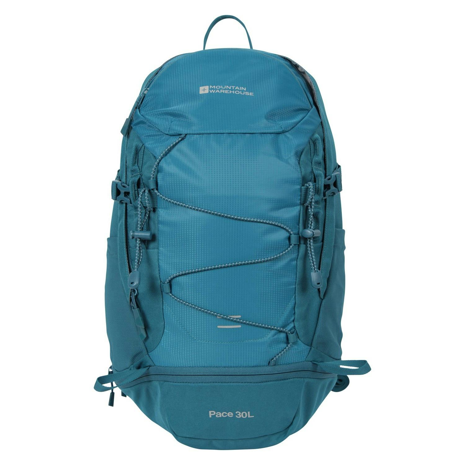 Mountain Warehouse Pace 30L Backpack - Teal - One Size - Teal