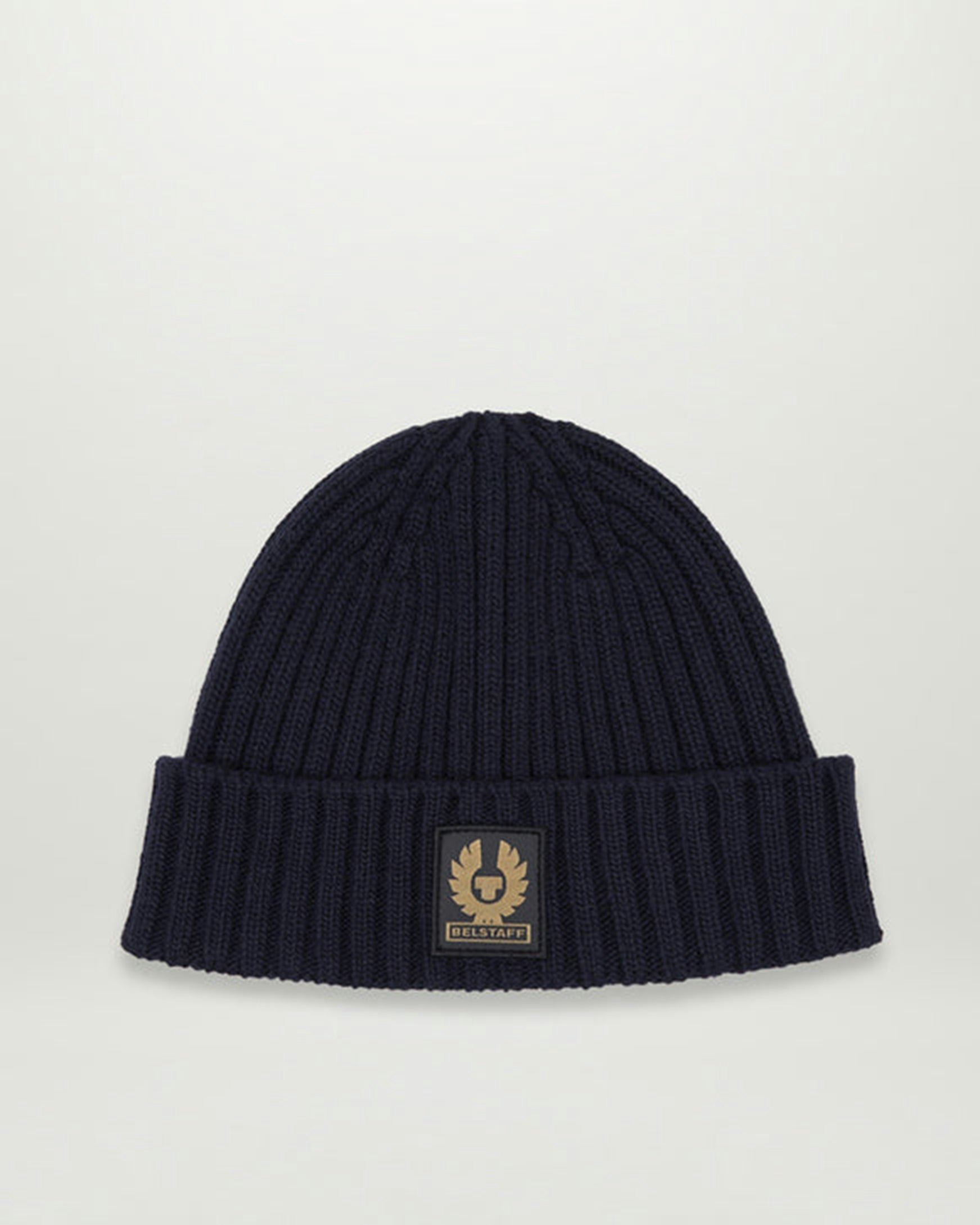 Belstaff Dark Watch Beanie Hat - Navy - Navy - One Size