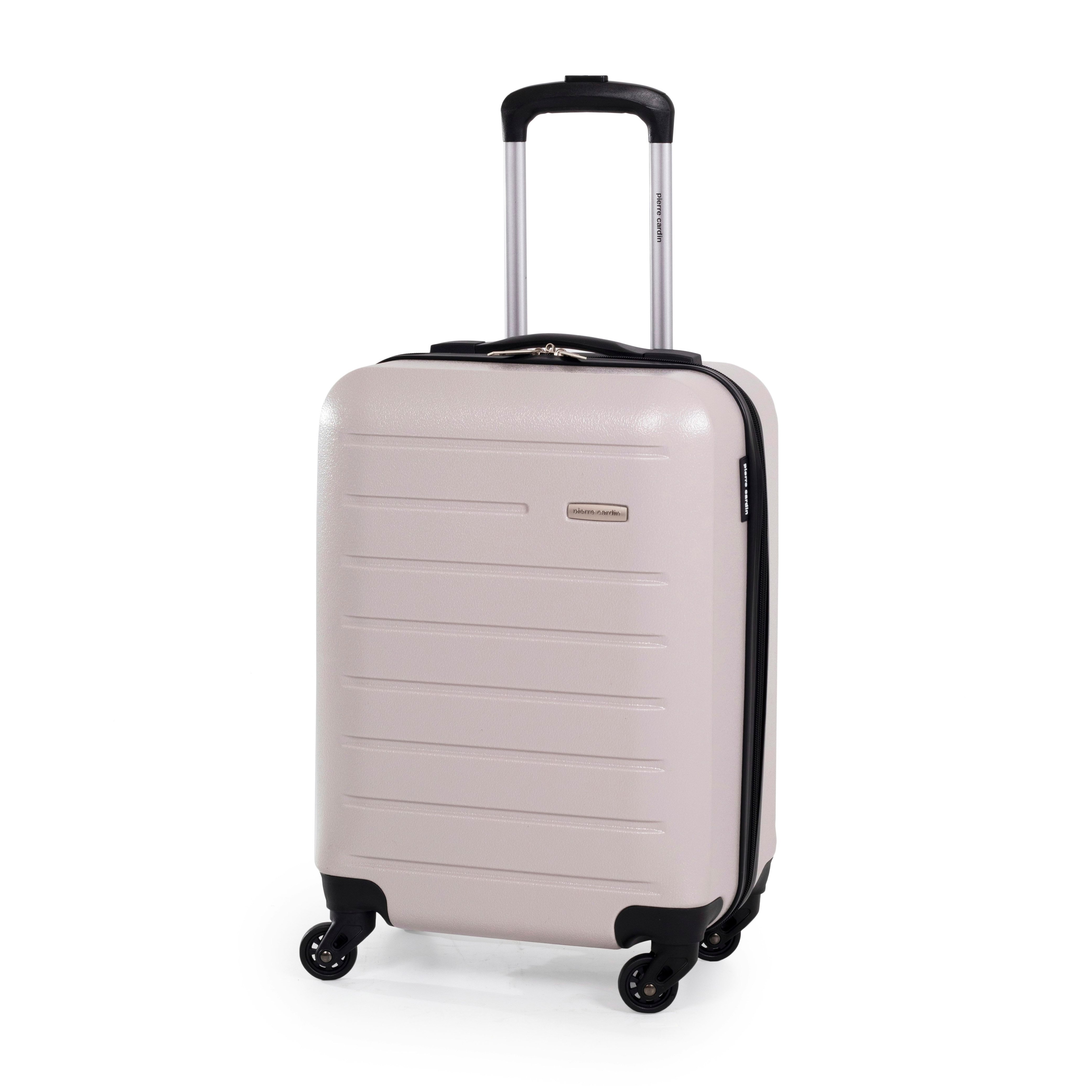 Pierre Cardin Voyager Hard Shell Lightweight Luggage 4 Wheel Durable Travel Suitcase - Small - 38.9Ltrs - Abs