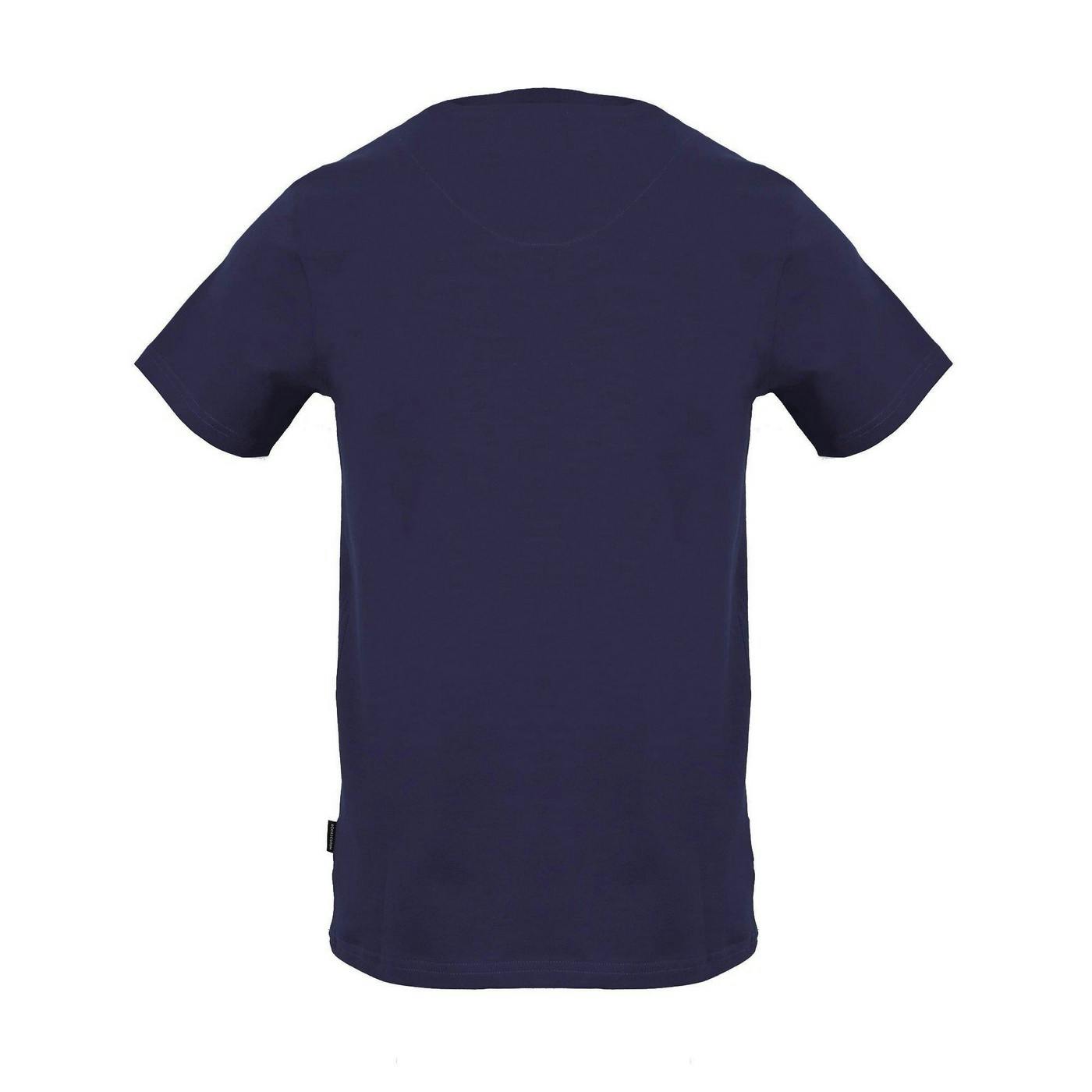 Aquascutum Men's Chest Logo Regular T-Shirt - Navy - Xl - Navy - 100% Cotton