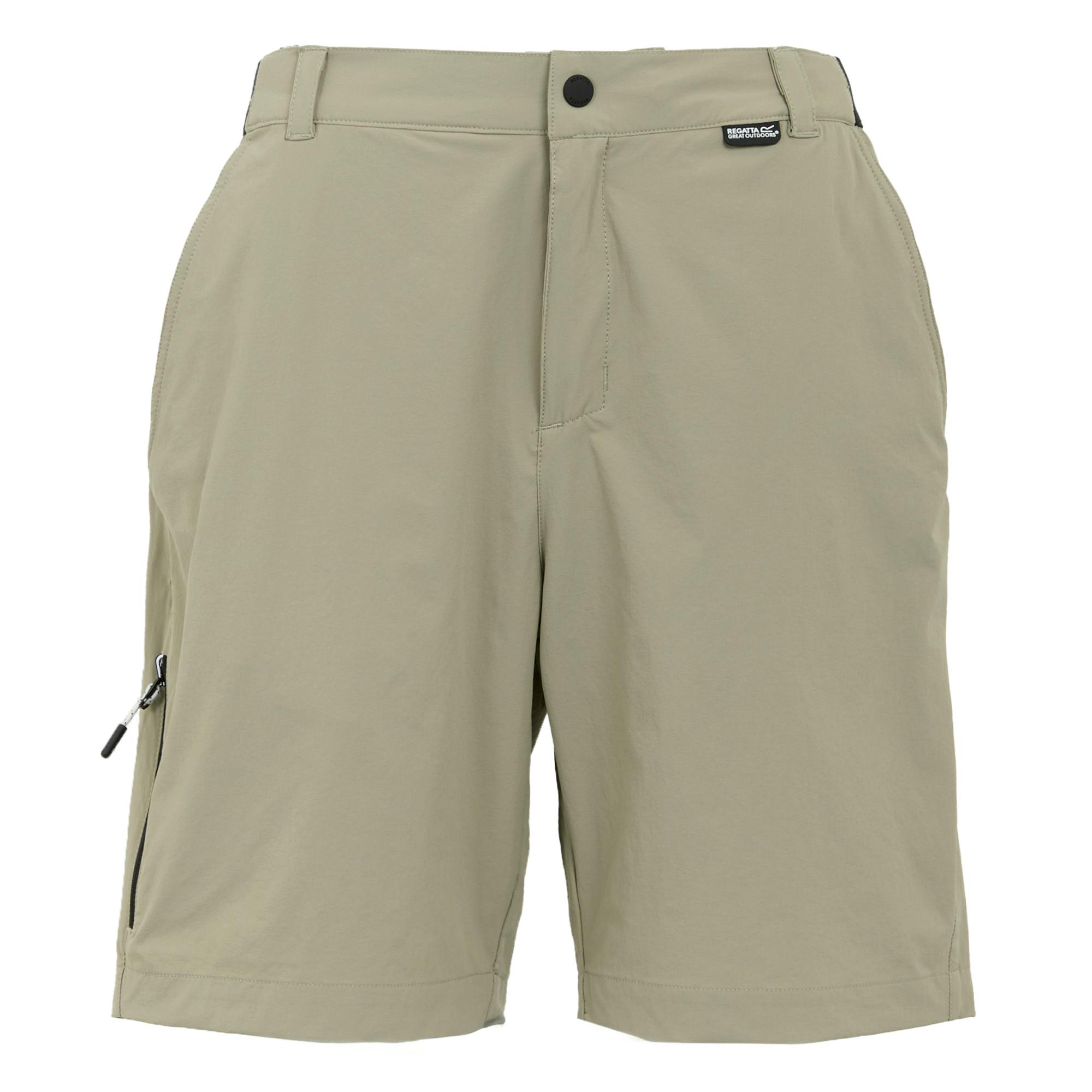 Regatta Men's Light/Golden Travel Packaway Shorts - Sand - 38R - Sand - 86% Polyamide/14% Elastane