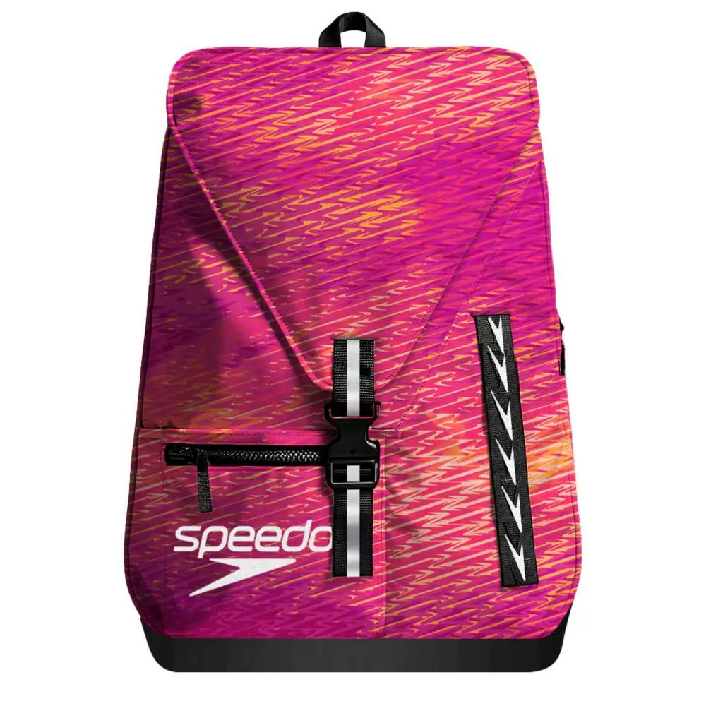 Speedo Pink 35L Print Team Backpack