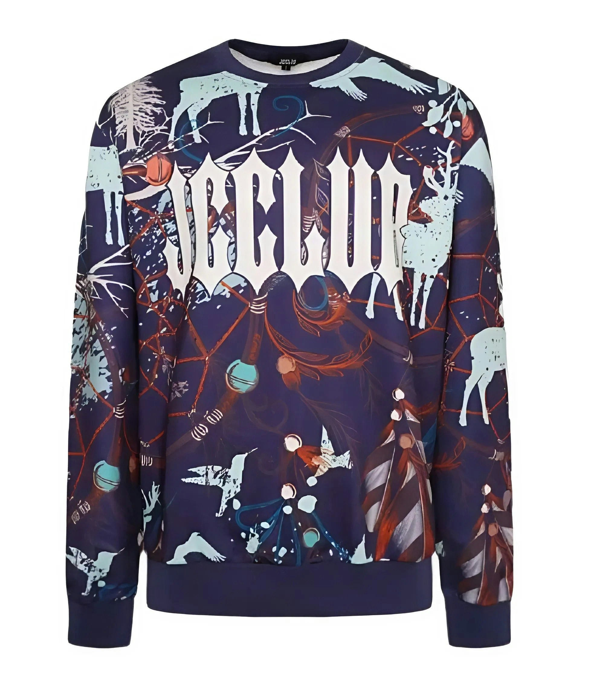 Jcclub Men's Blue Bird Bowling Sweatshirt - M