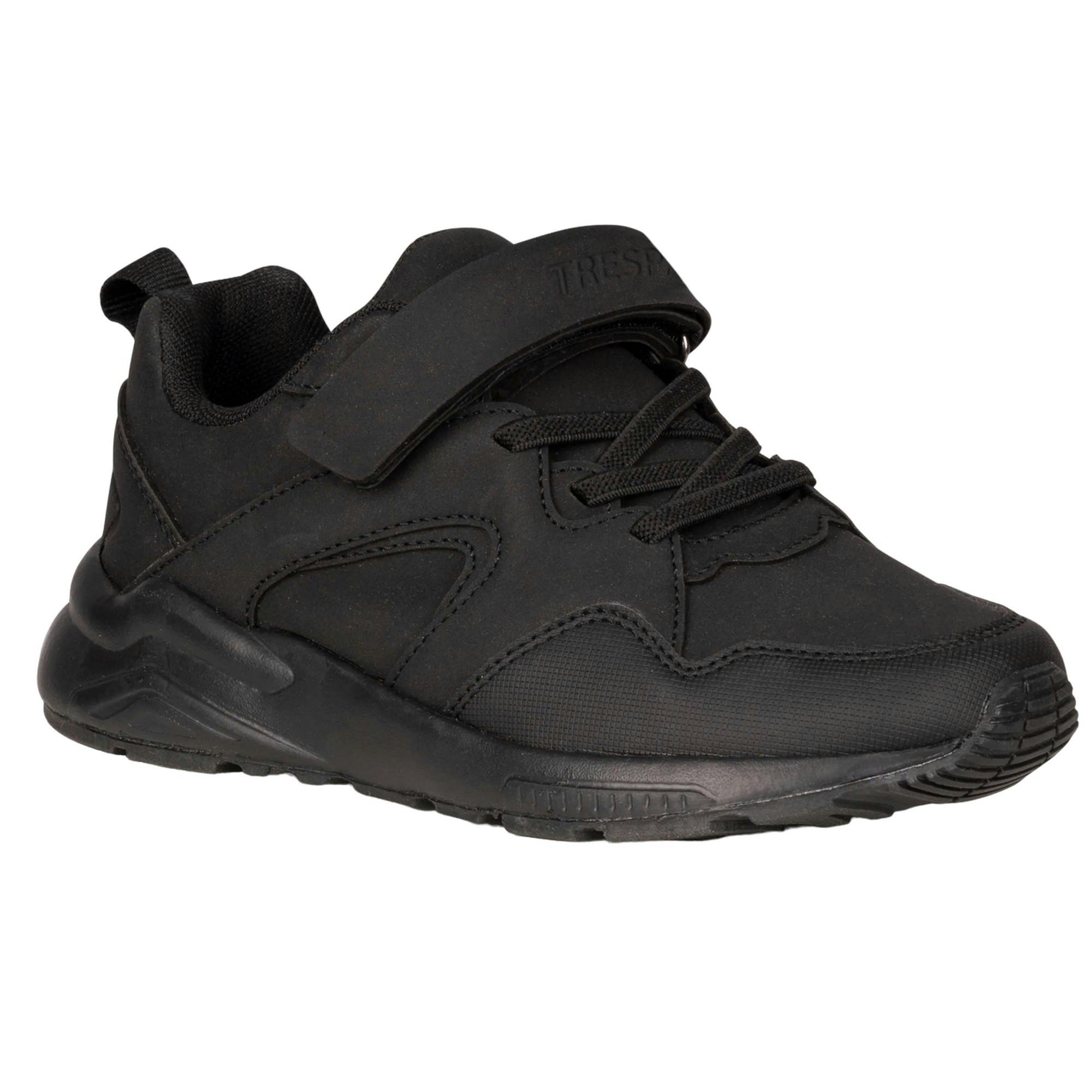 Trespass Black Childrens/Kids Kam Trainers - 1 Uk - 50% Pu/20% Phylon/20% Tpr/10% Textile