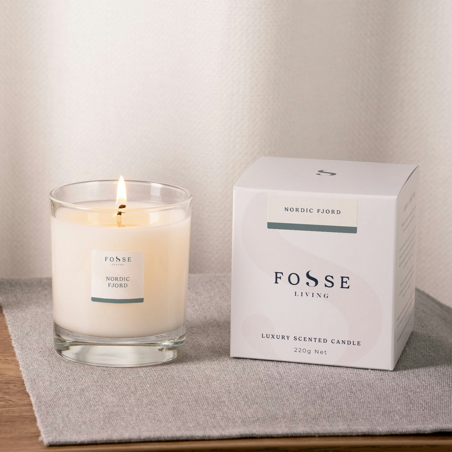Rackhams Light Nordic Fjord Scented Candle