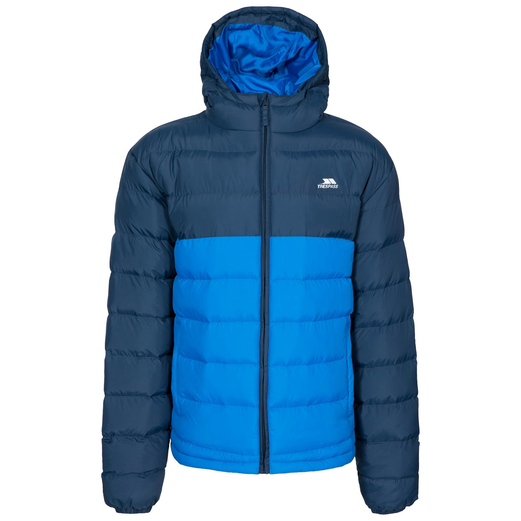 Trespass Men's Oskar Padded Water Resistant Jacket - Navy - Navy - Small