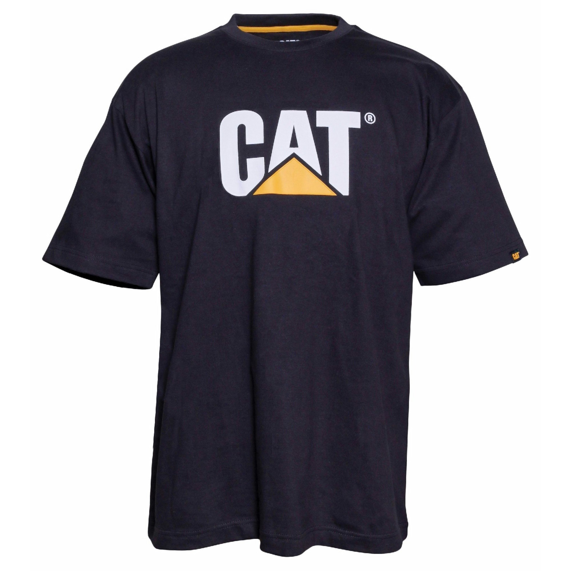 Caterpillar Men's Black Tm Logo Short Sleeve T-Shirt - 3XL