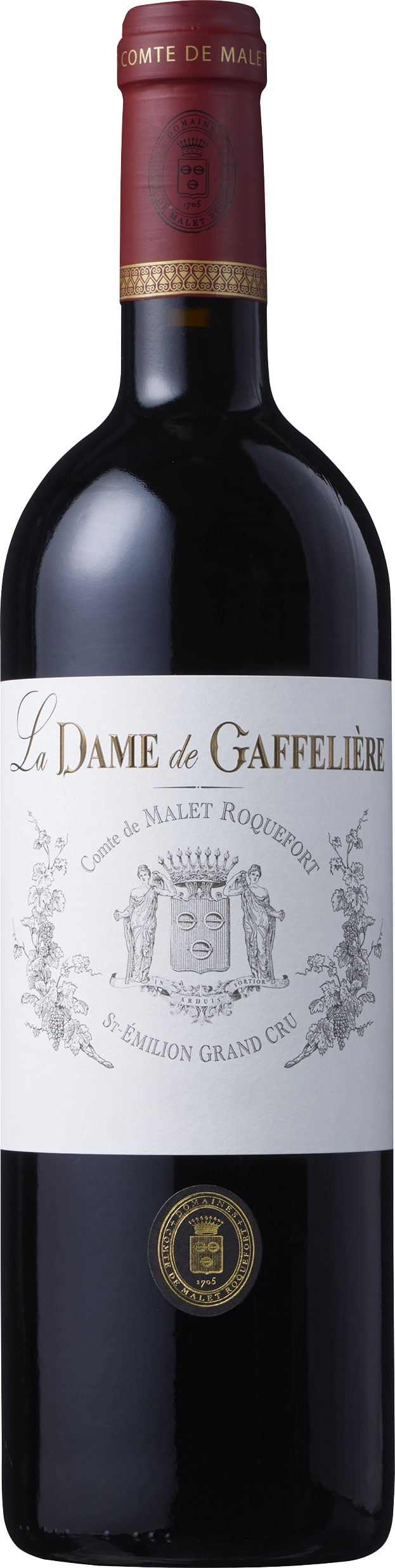 Various Wine Red Chateau La Gaffeliere La Dame De Gaffeliere, Saint Emilion Grand Cru 2014 75Cl - Pack Of 6