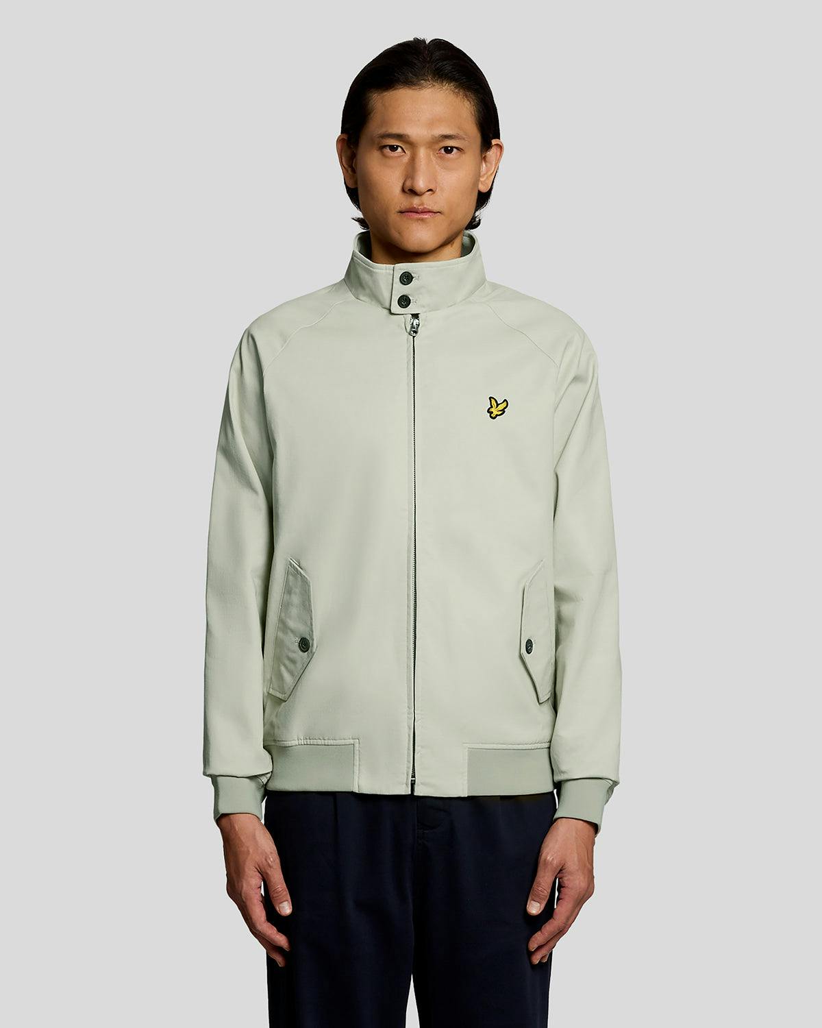 Lyle & Scott Men's Light Cotton Harrington Jacket - Y117 Wheat - Y117 Wheat - Xl