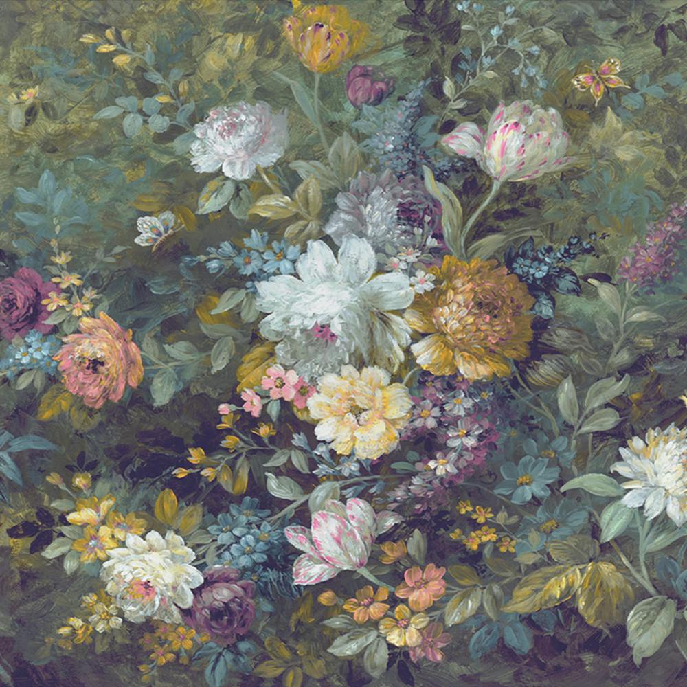 Rackhams Dark Mathilde Fixed Width Wall Mural | Multi