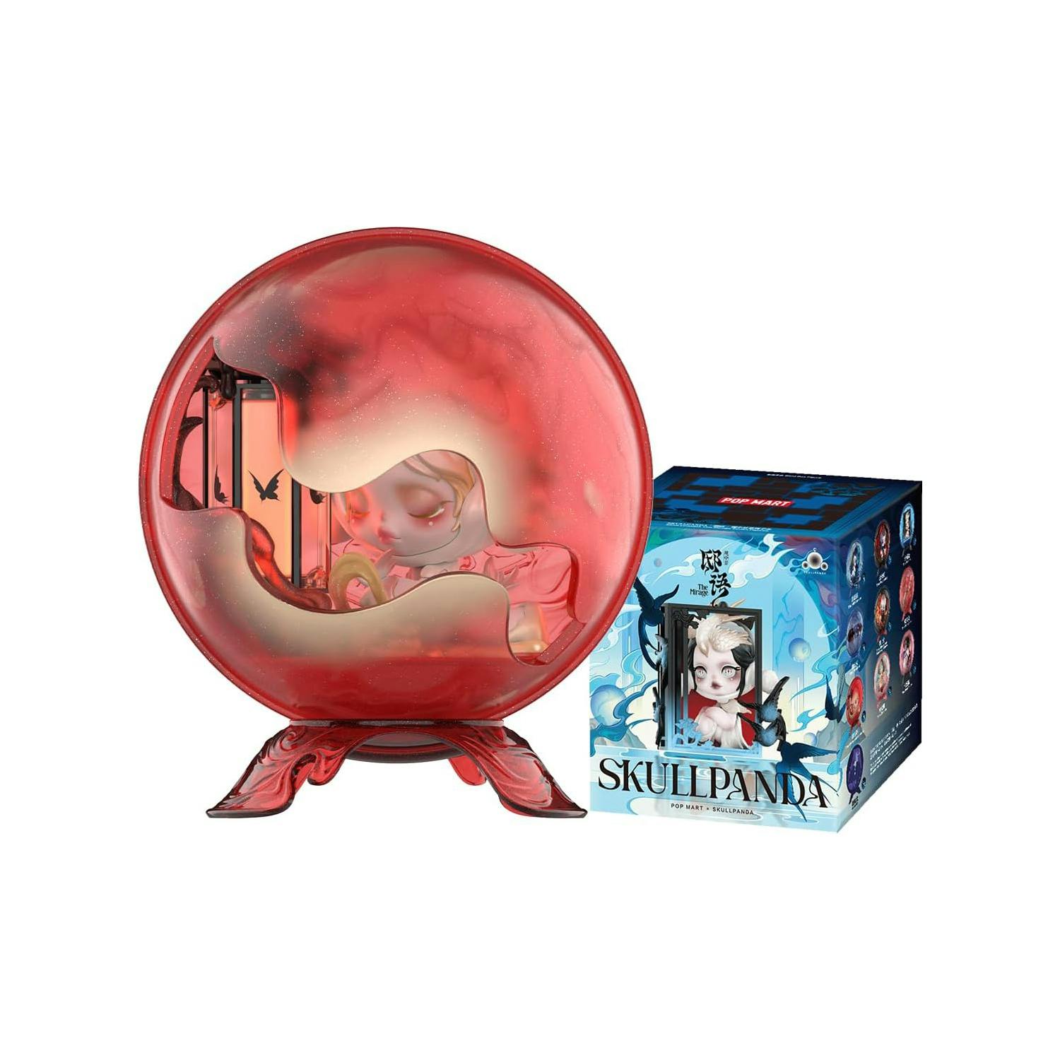 Pop Mart Skullpanda - Mirage Series, Blind Box Figurine, Random Design Action Figures Collectible Toys