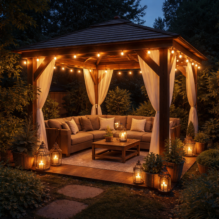 Shade, privacy & year-round use