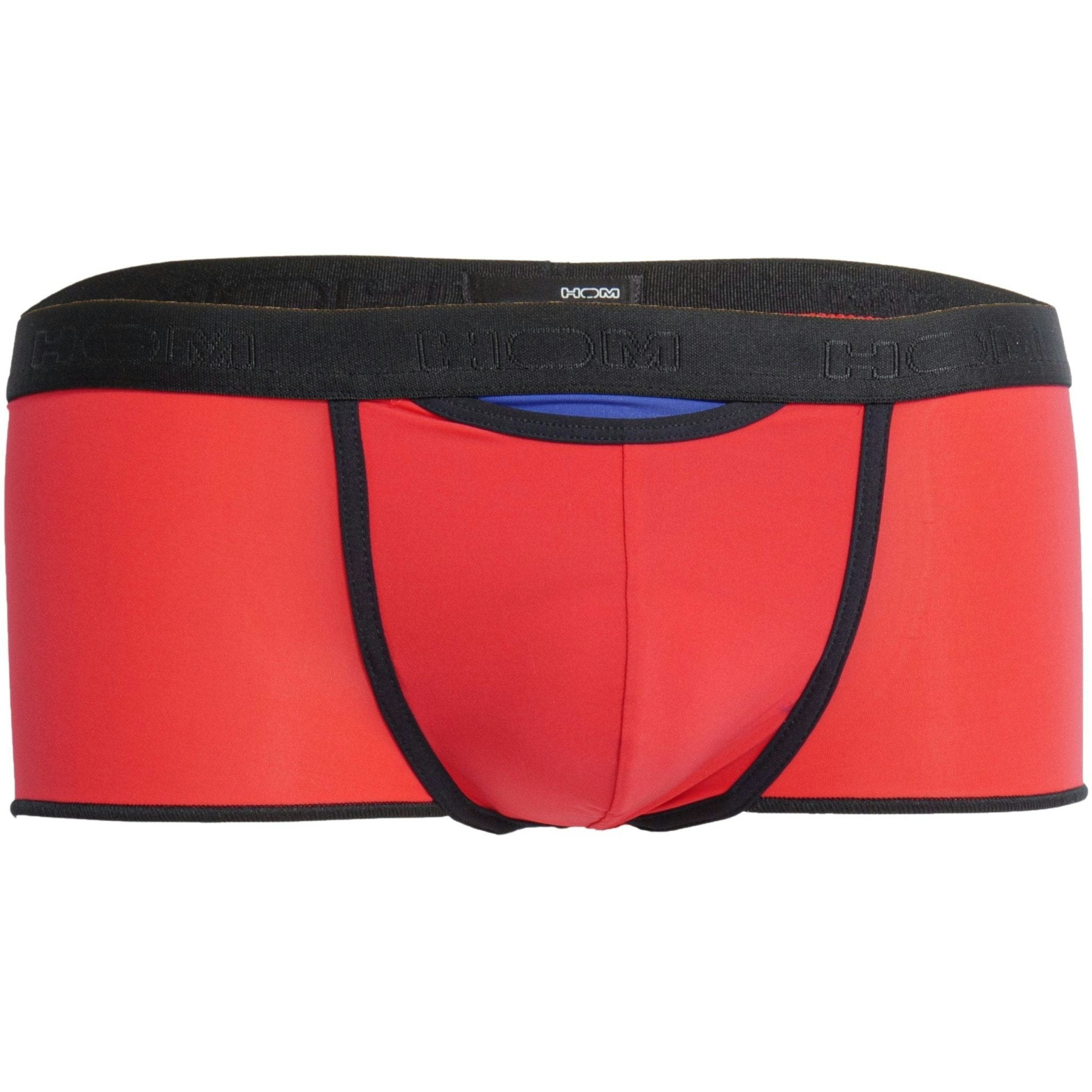 Hom Men's Red Plume Up Ho1 Boxer Trunk, - Xxl