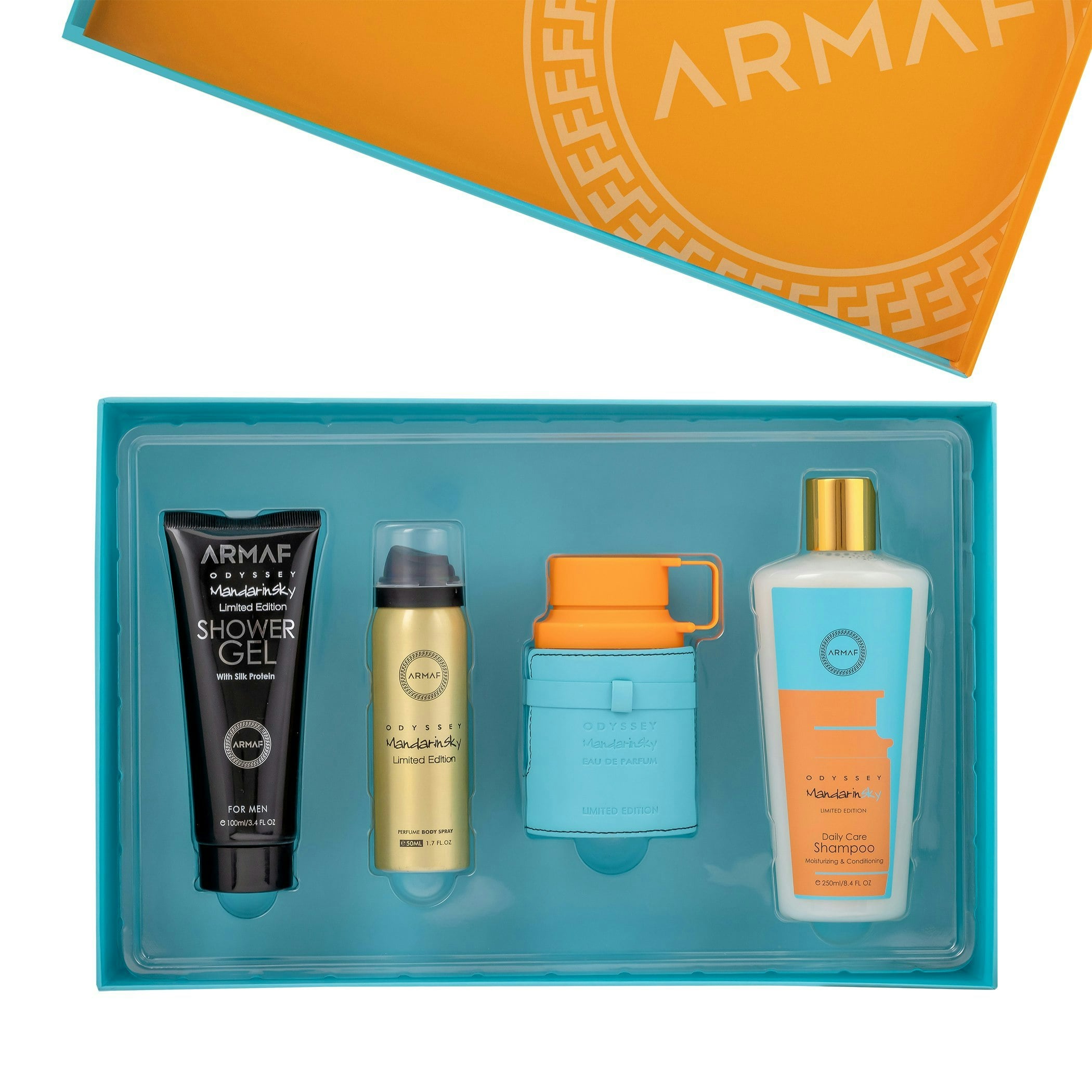 Armaf Orange Odyssey Mandarin Sky Four Piece Giftset