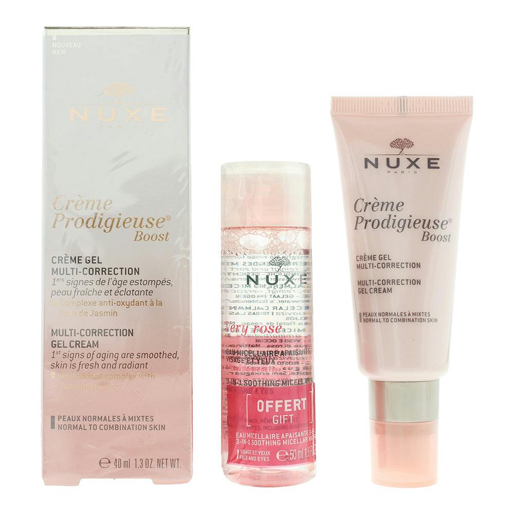 Nuxe Cream Crème Prodigieuse Boost Multi-Correction Gel 40Ml With Very Rose Soothing Micellar Water 3In1 40Ml - Image 7