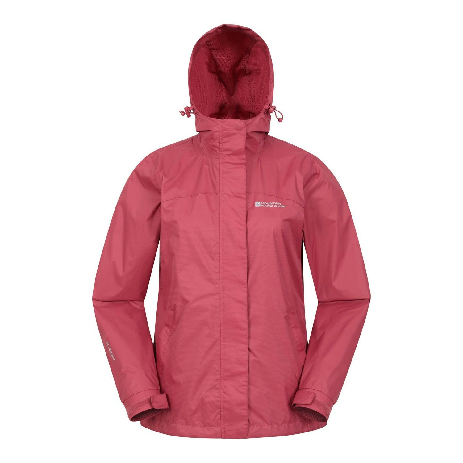 Mountain Warehouse Women's Pink / Torrent Waterproof Jacket - 24 Uk - 100% Polyamide