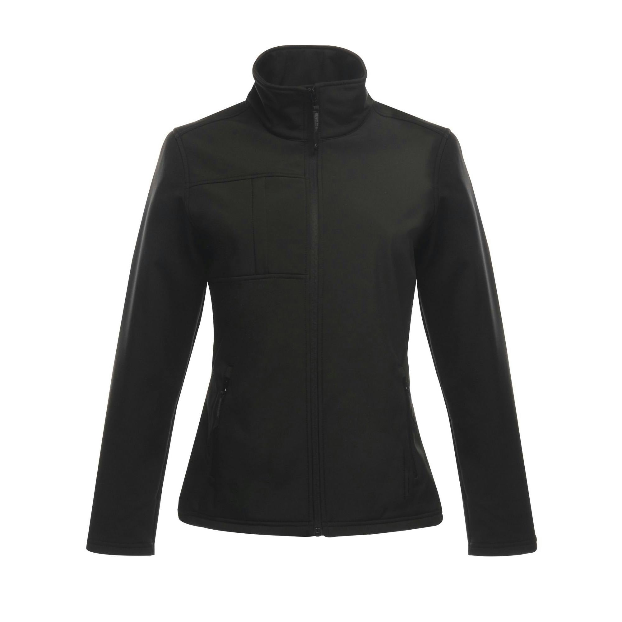 Regatta Women's Black Octagon Ii Waterproof Soft Shell Jacket - 18 - / - 100% Nylon
