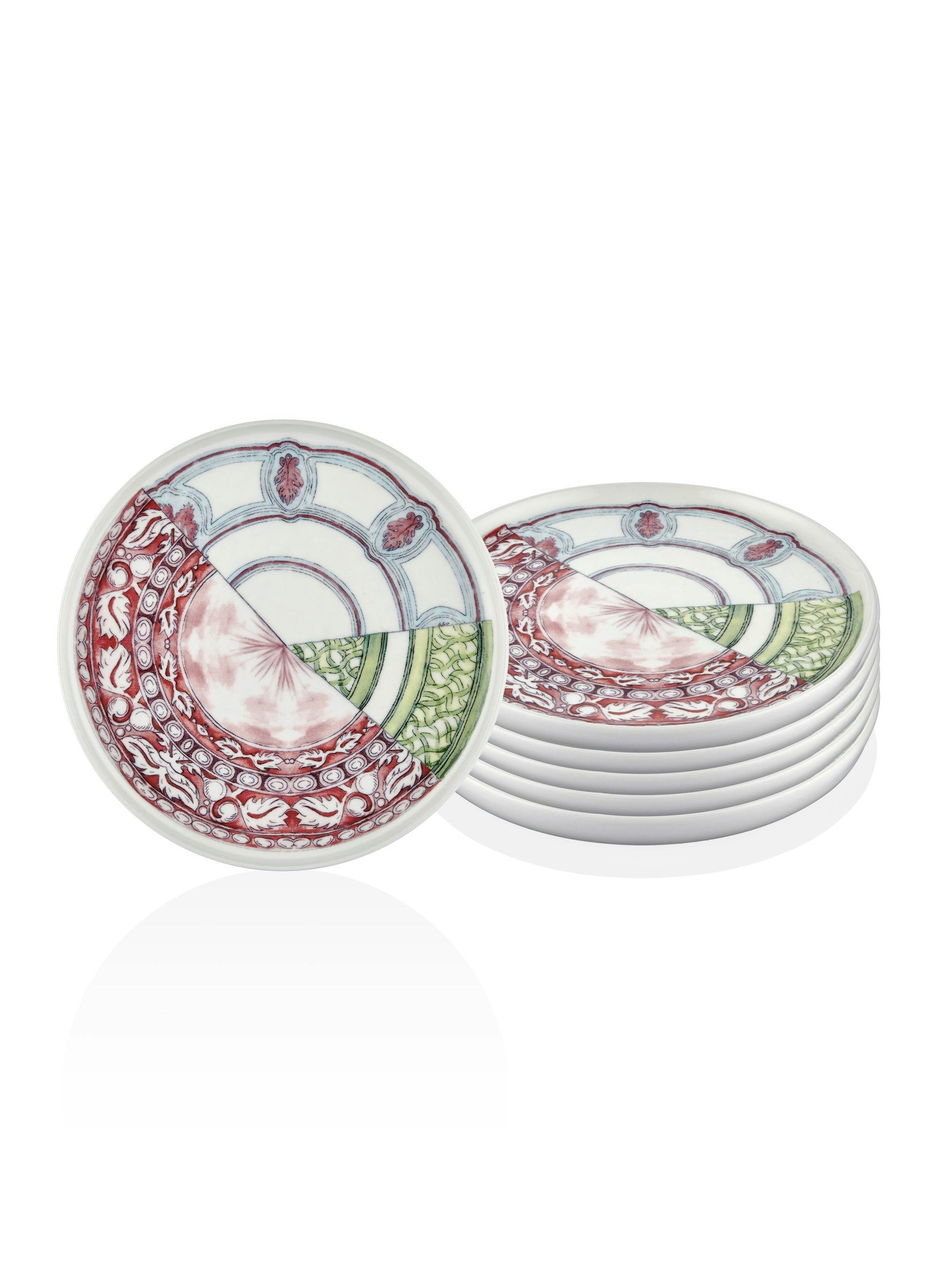 Rozi Light Kintsugi Collection Side Plates (Set Of 6)