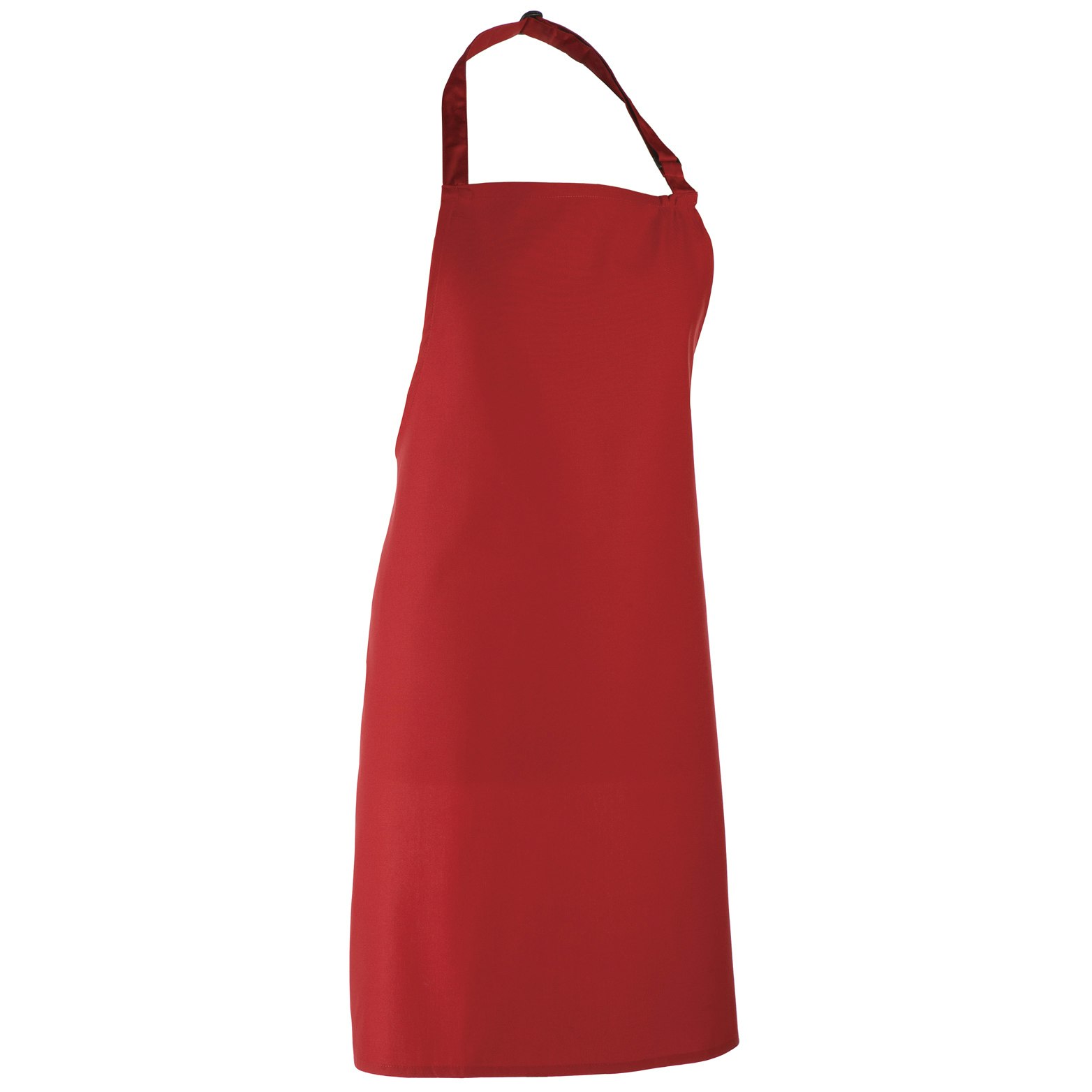 Premier (One Size, Red) Colours Bib Apron / Workwear - Image 4