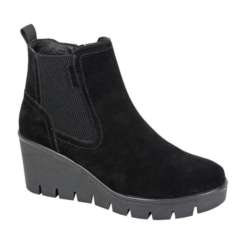 Cipriata Women's Black / Amina Suede Ankle Boots - 5 Uk - 100% Mixed