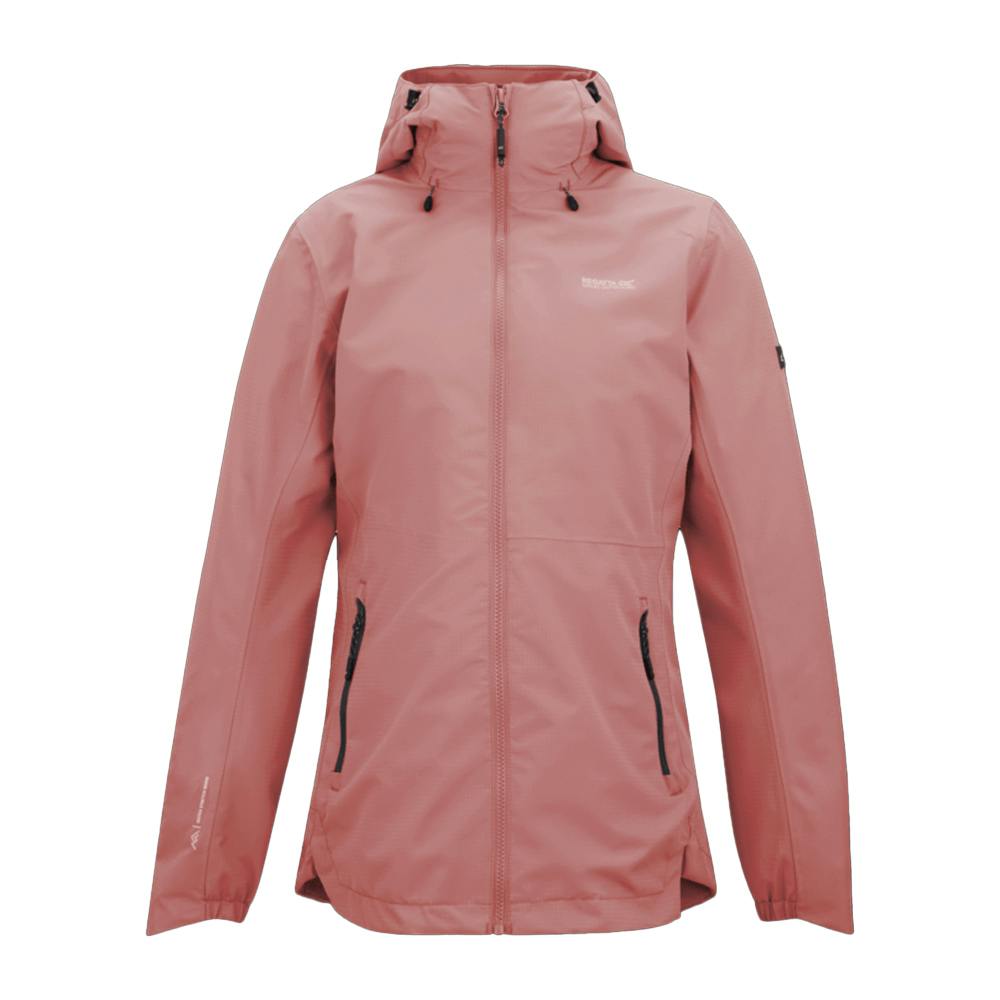 Regatta Women's Peach/Pink Hamara Iv Waterproof Jacket - 14 Uk - 100% Polyester