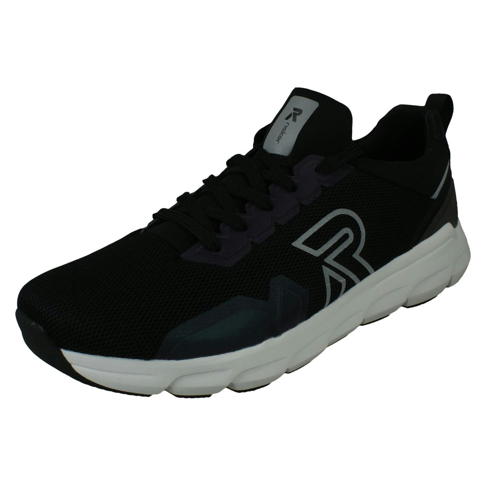 Rieker Men's Black Revolution Casual Trainers 07802 - Uk 11