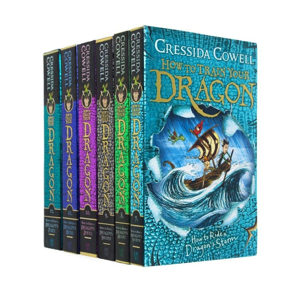 B&Q -  How To Train Your Dragon 6 Books Collection Set Book 7 To 12 By Cressida Cowell - Image 11