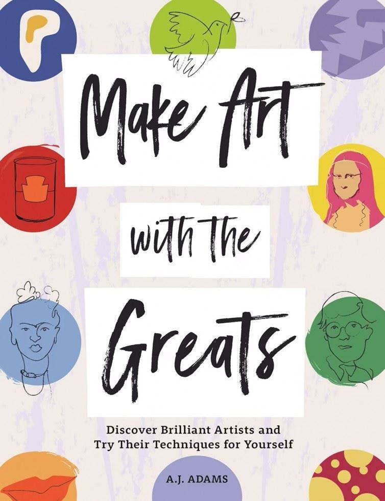 Make Art with the Greats by Amy-Jane Adams PAPERBACK - Image 8