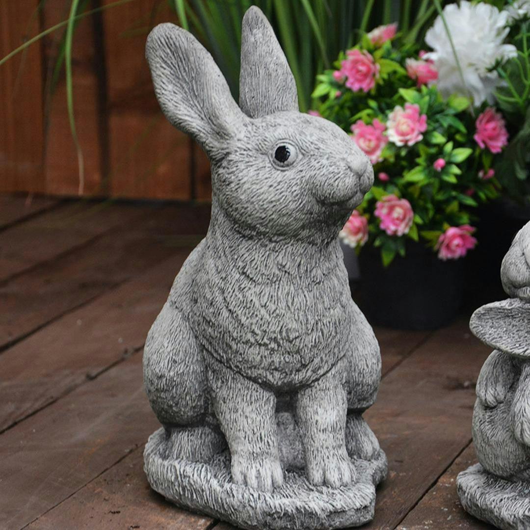 Rackhams Delightful Thumper Rabbit Garden Ornament