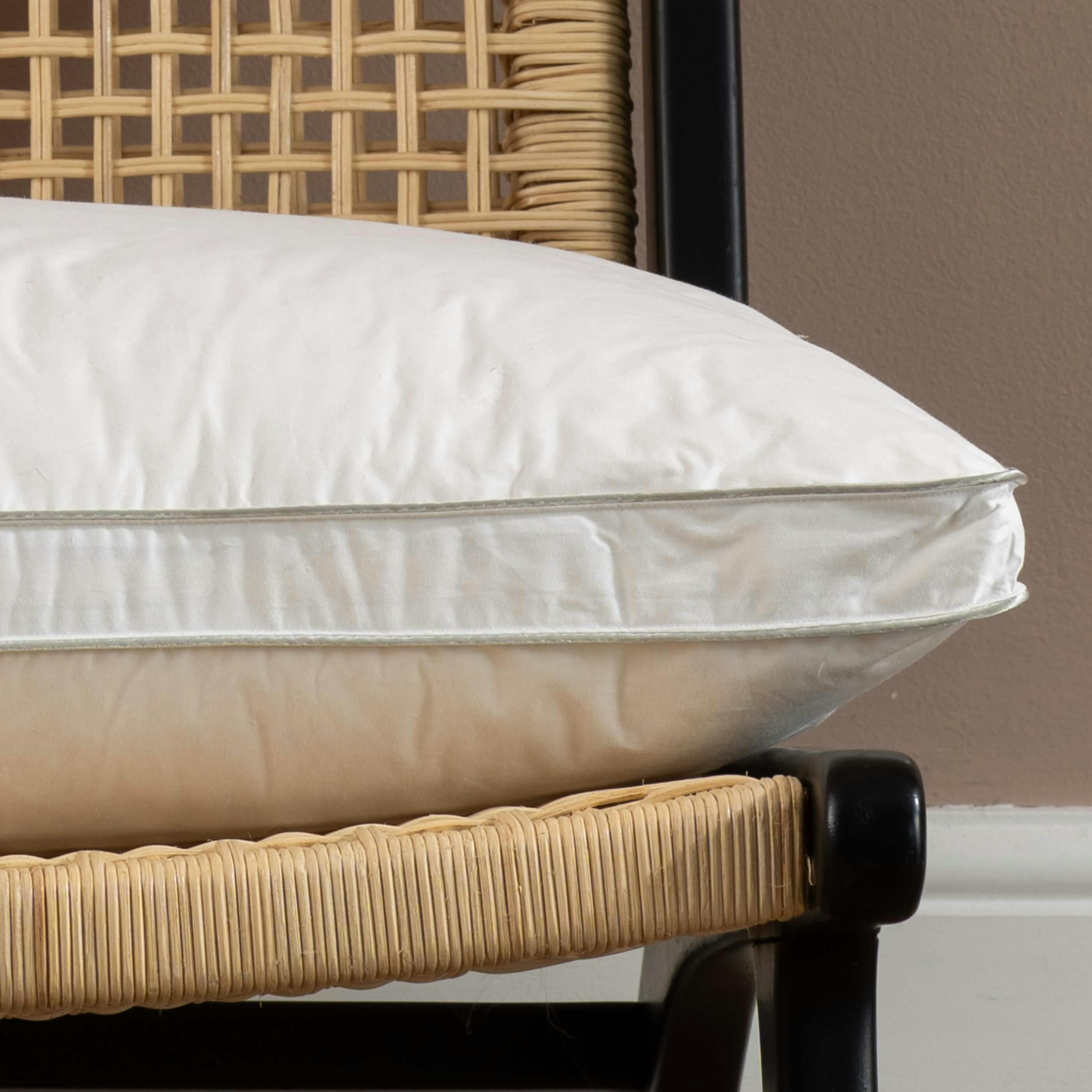 Rackhams Light 80% Goose Down Pillows - Medium - Superking - Single