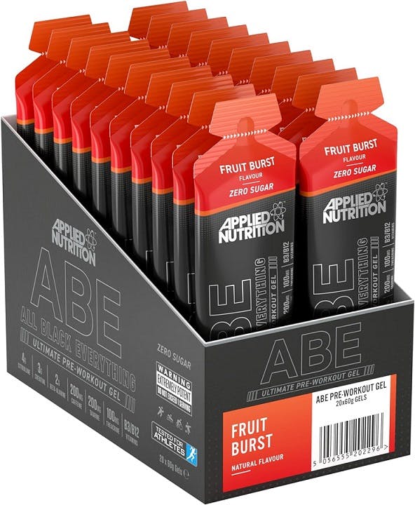 Applied Nutrition Abe All Black Everything Pre-Workout Gel, Fruit Burst 20 X 60G - Image 4