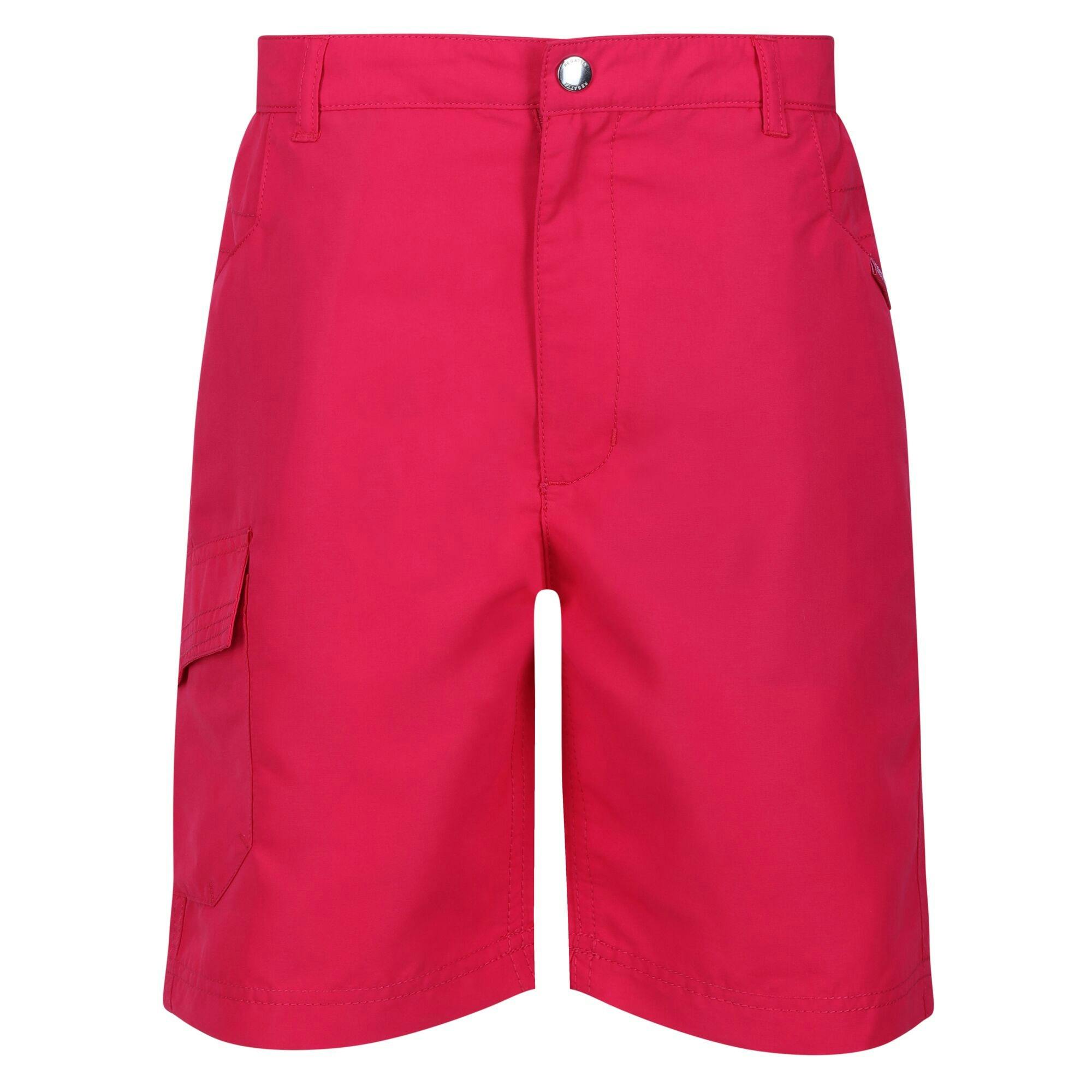 Regatta Pink Childrens/Kids Sorcer Ii Shorts - Potion - 13 Years - Potion - 100% Polyester
