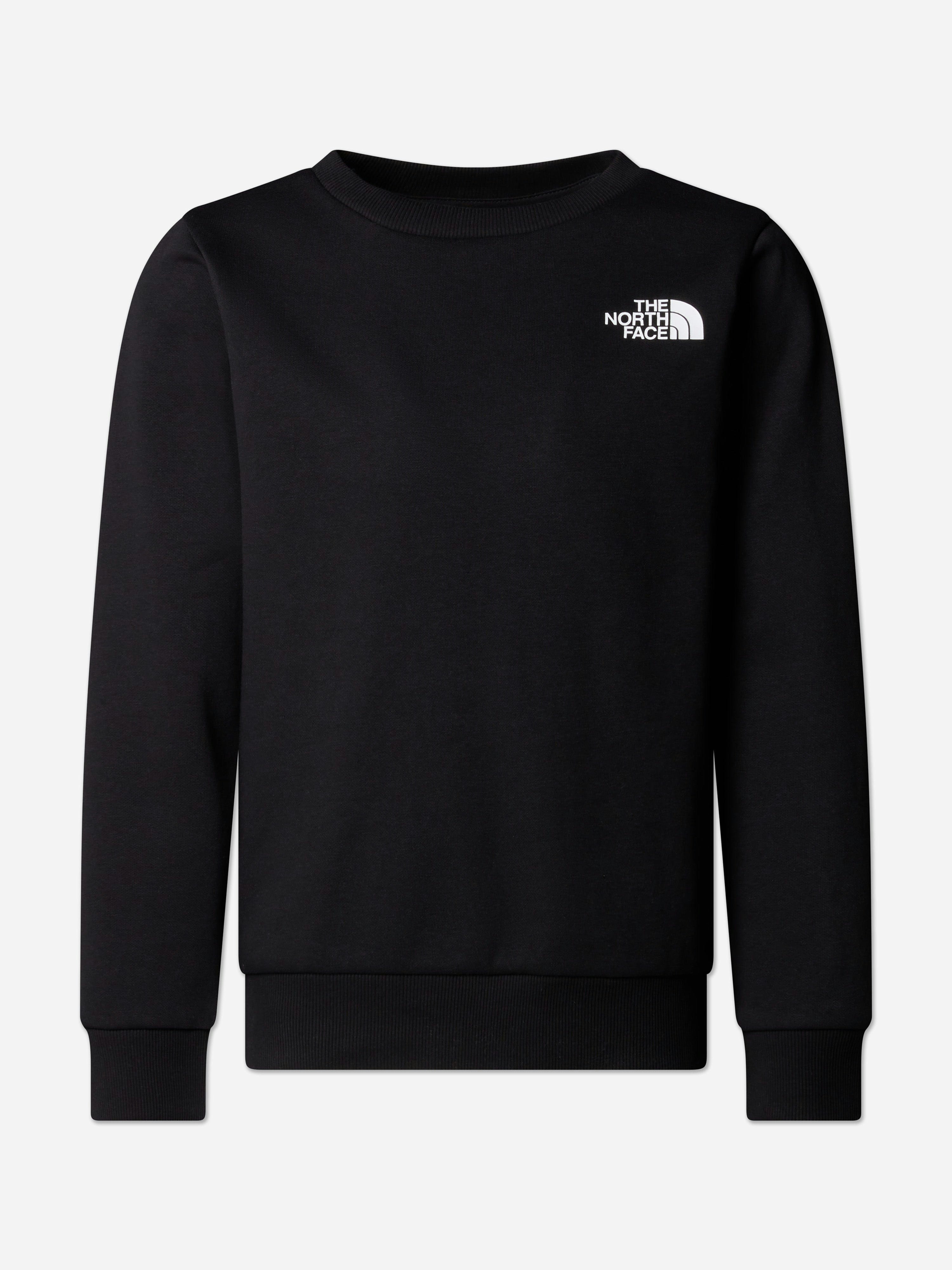 The North Face Boys Black Kids Simple Dome Sweatshirt In - L (12 Yrs)
