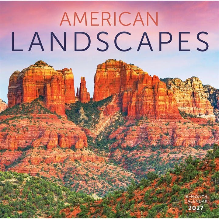 American Landscapes Calendar 2027, Wall Calendars, Month To View, Travel, Gift - Image 3
