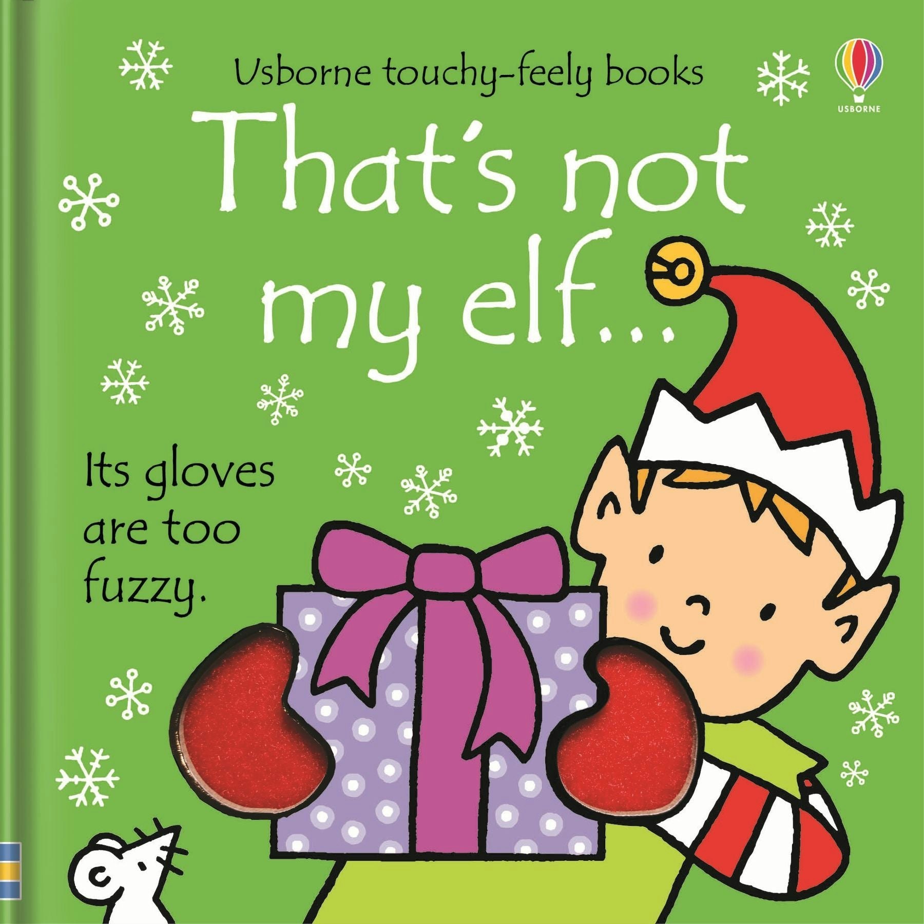 Usborne Touchy Feely That's Not My Elf By Fiona Watt